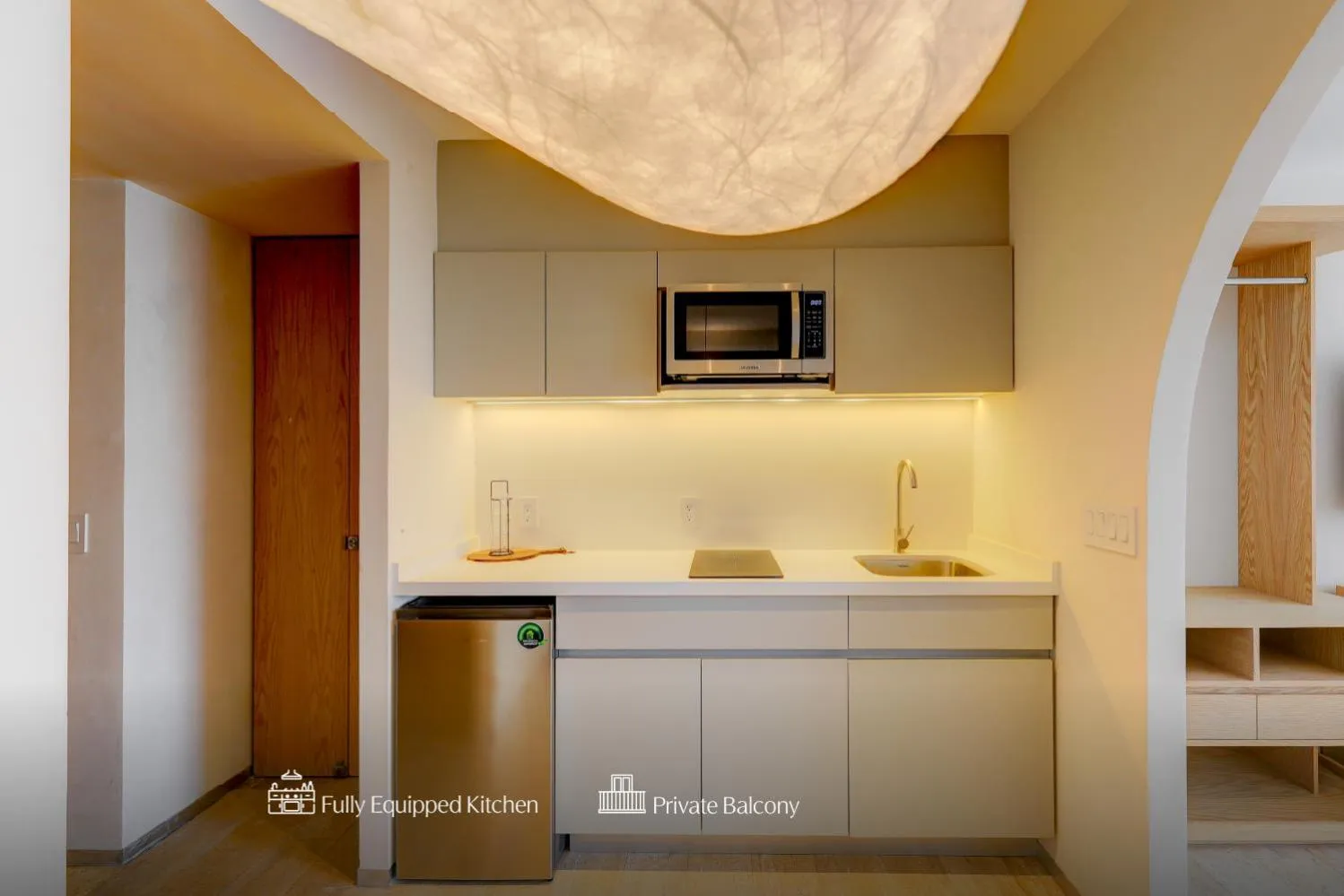 Kitchen or kitchenette in Capitalia Antara Polanco