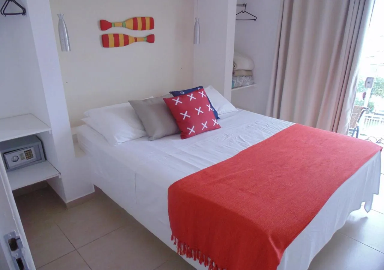 Bed in Hotel Maricá