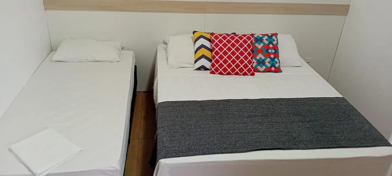 Bed in Hotel Maricá