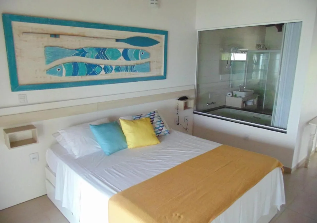 Bed in Hotel Maricá