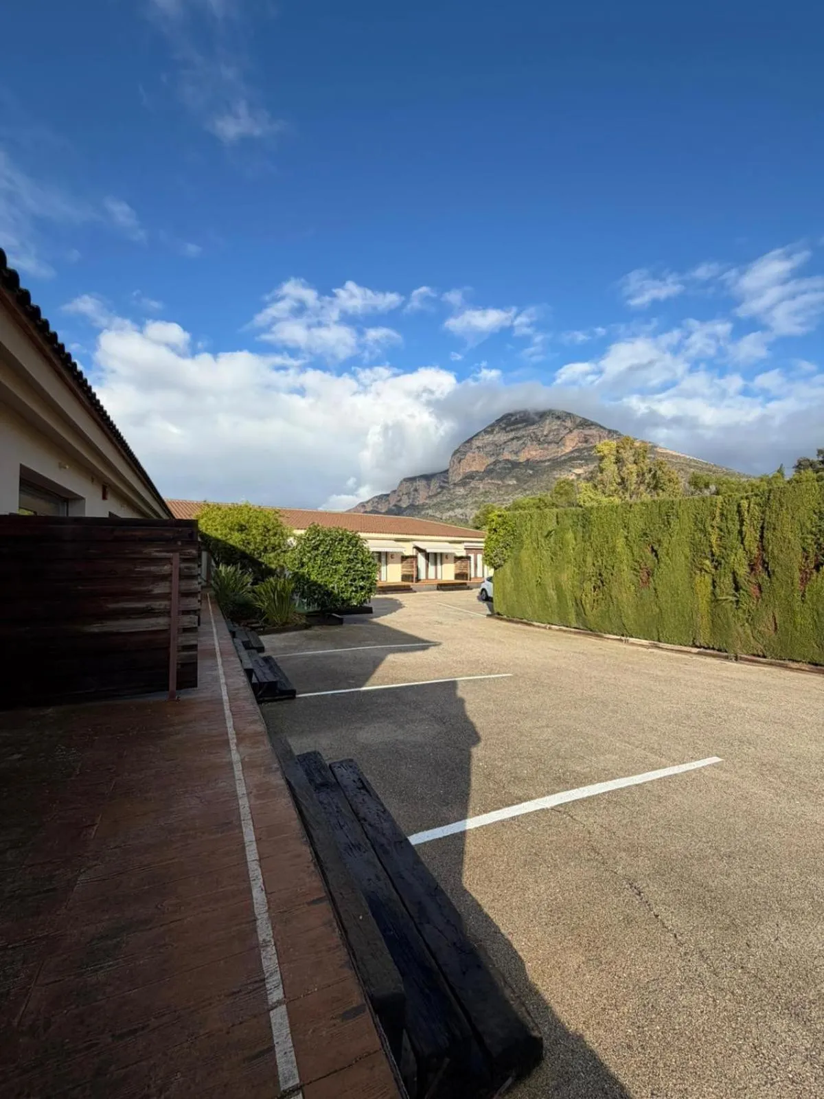 Parking in Hotel Xabina Javea