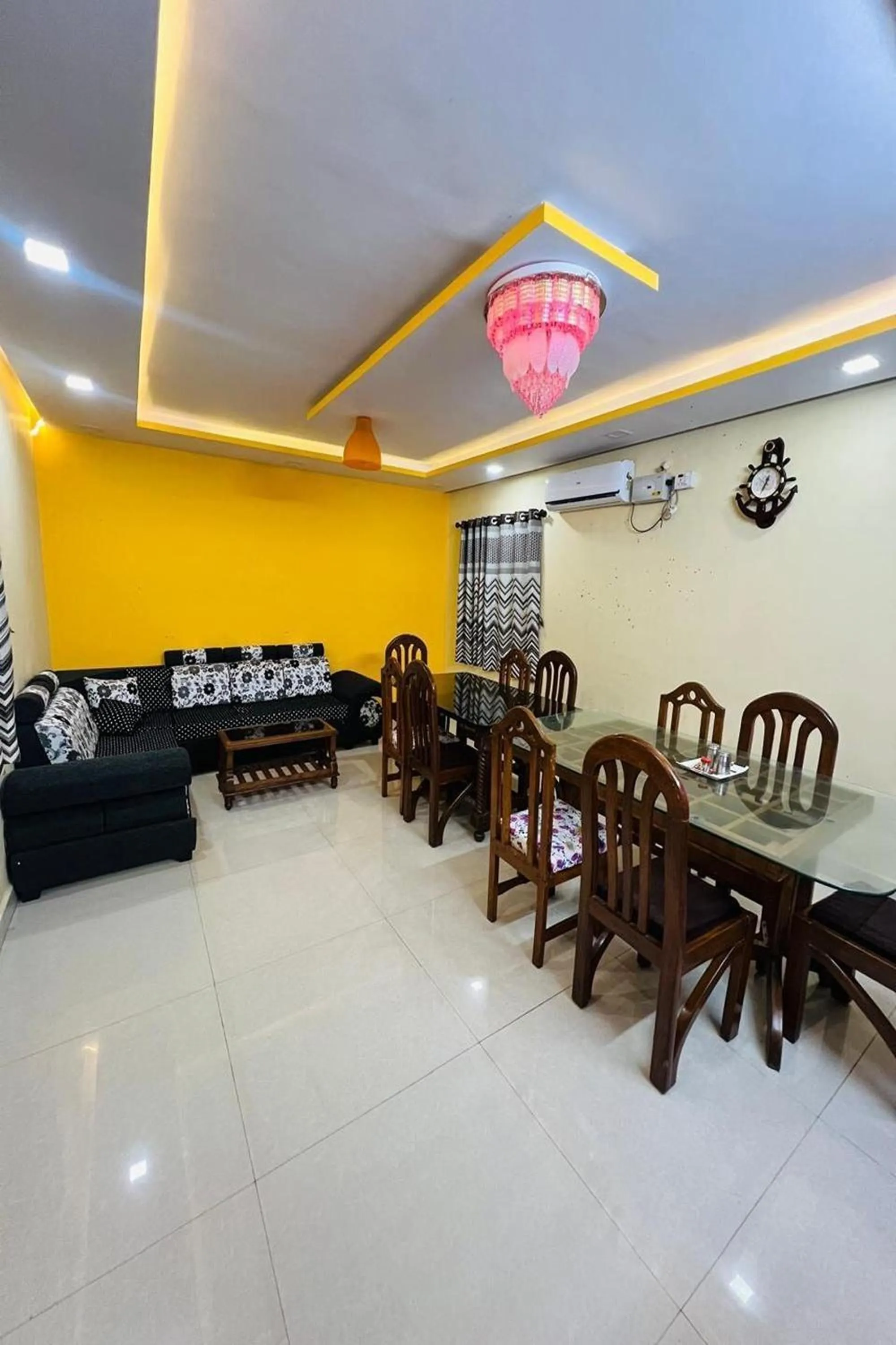 Living room in Greenland Stay