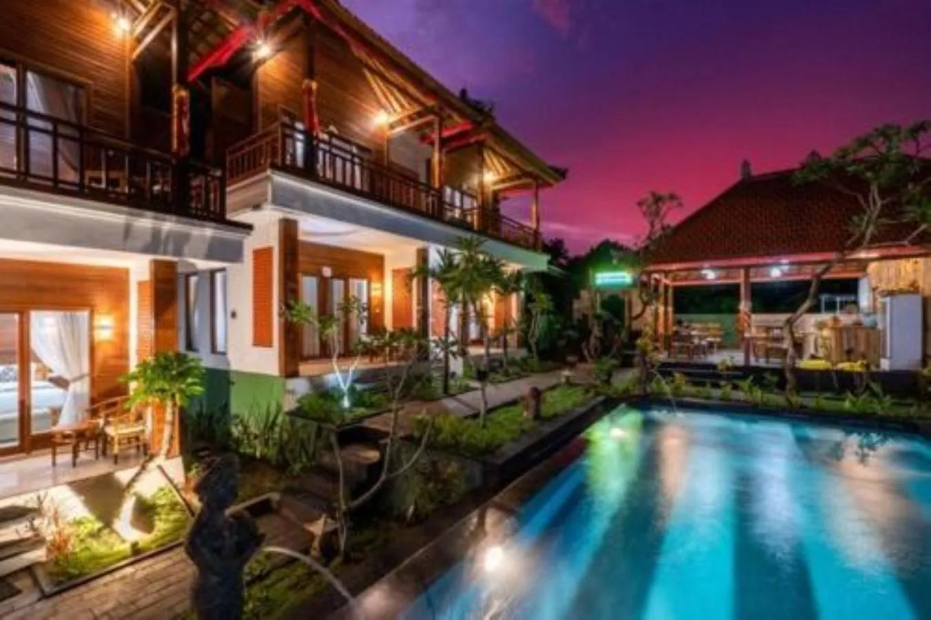 Property building in Lembongan Cempaka Villa & Restaurant