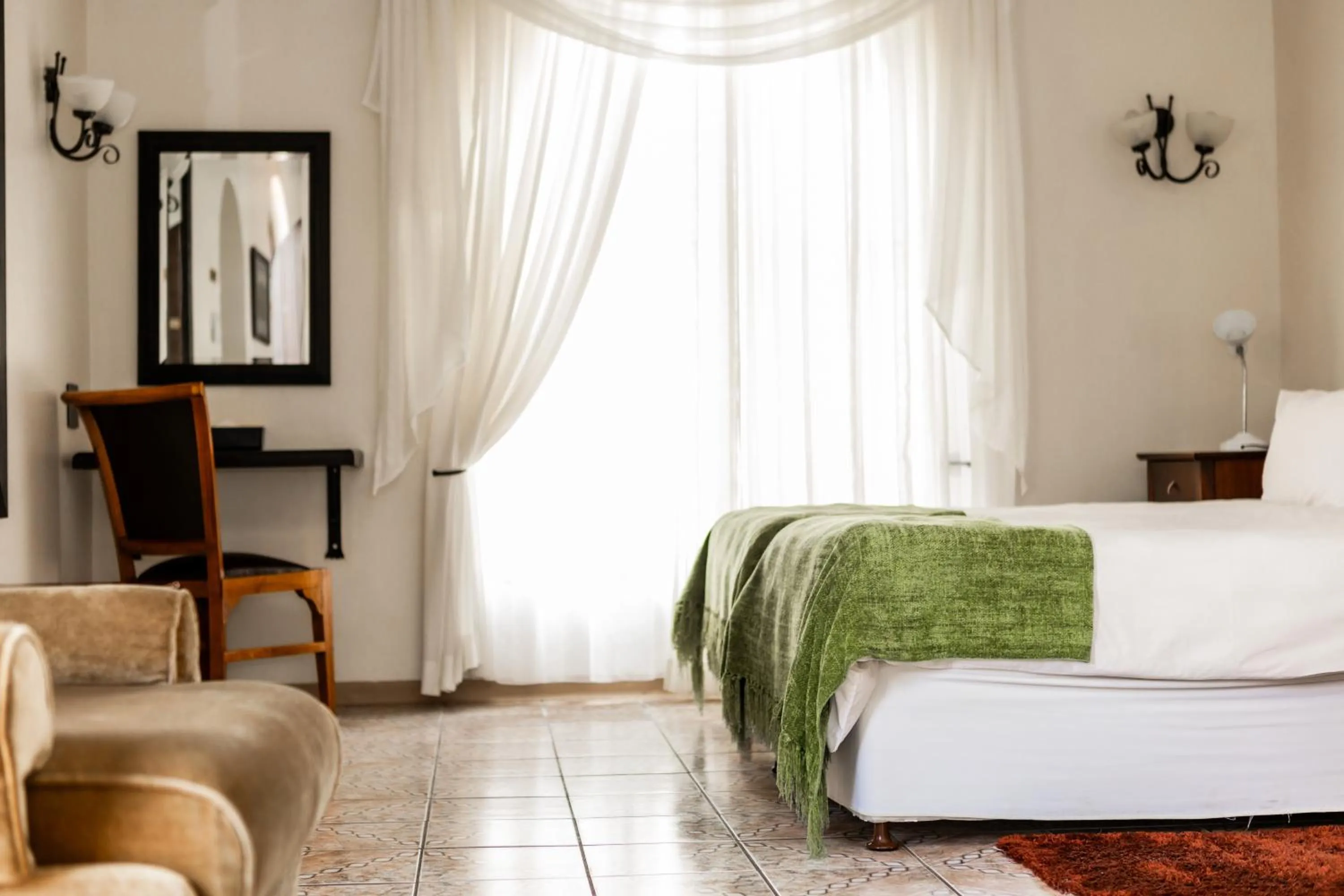 Bedroom, Bed in Casa Blanca Boutique Hotel