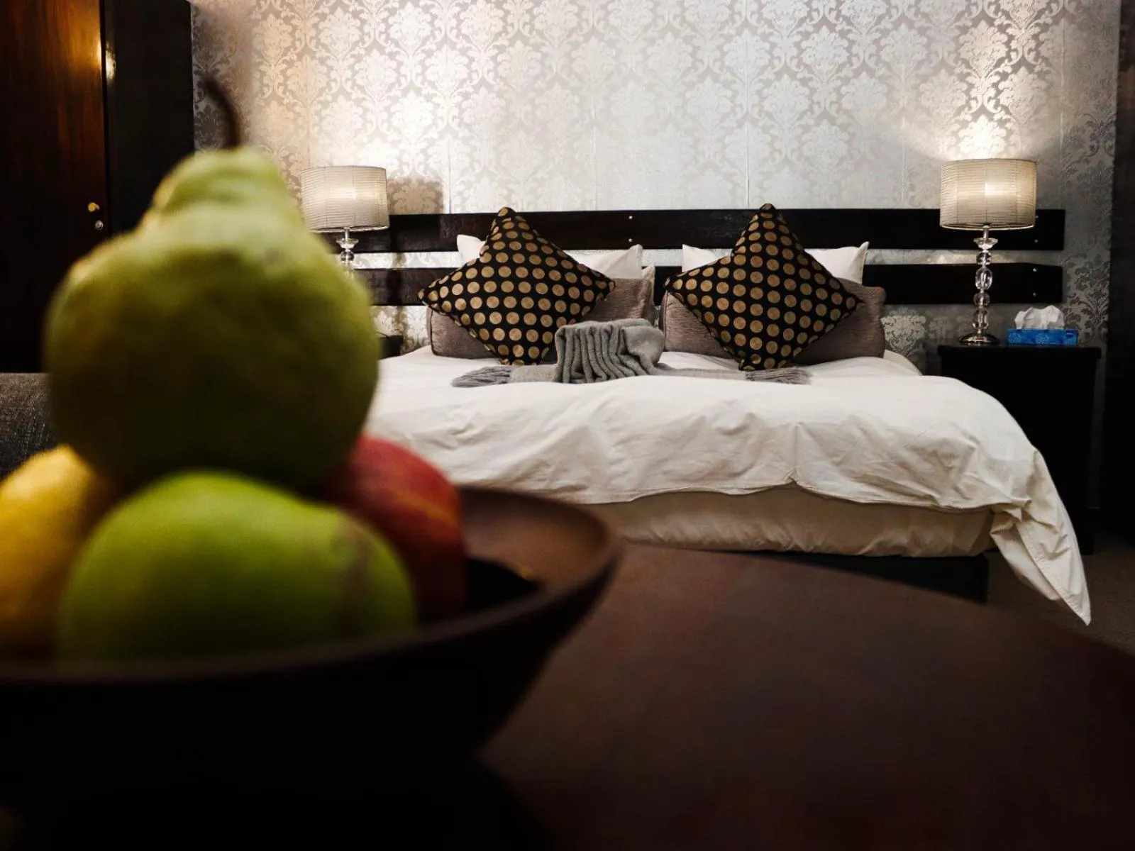 Decorative detail, Bed in Casa Blanca Boutique Hotel Pension