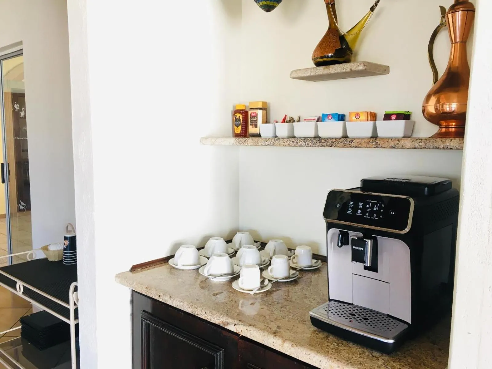 Dining area in Casa Blanca Boutique Hotel Pension