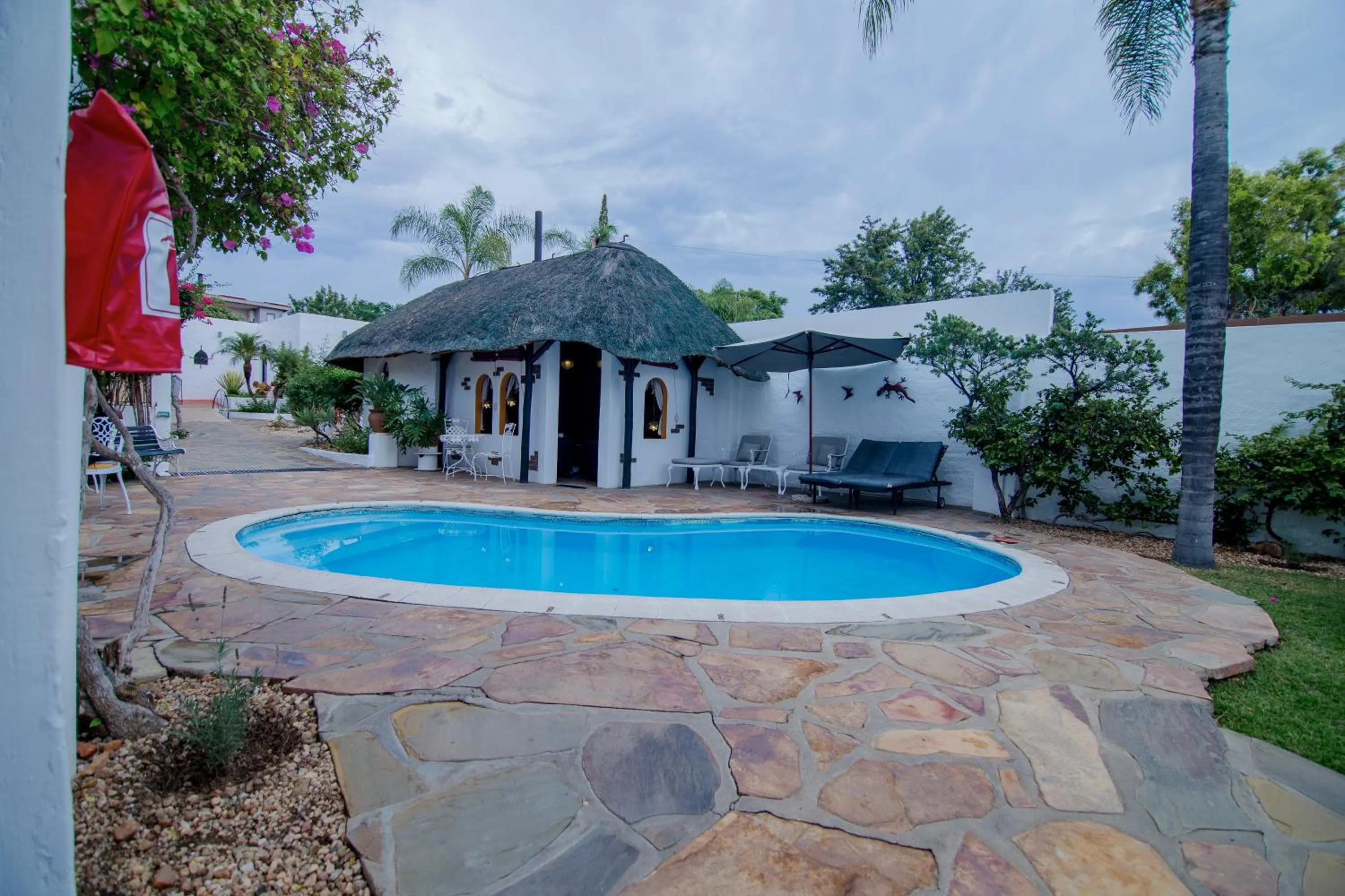Pool view in Casa Blanca Boutique Hotel
