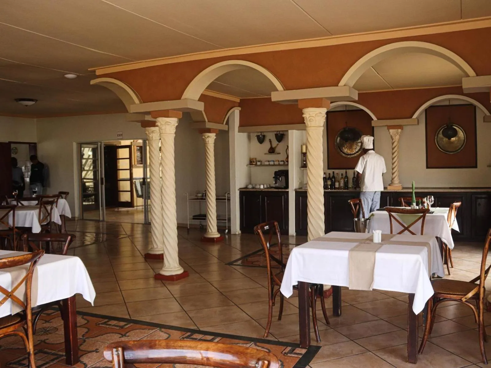 Dining area in Casa Blanca Boutique Hotel Pension