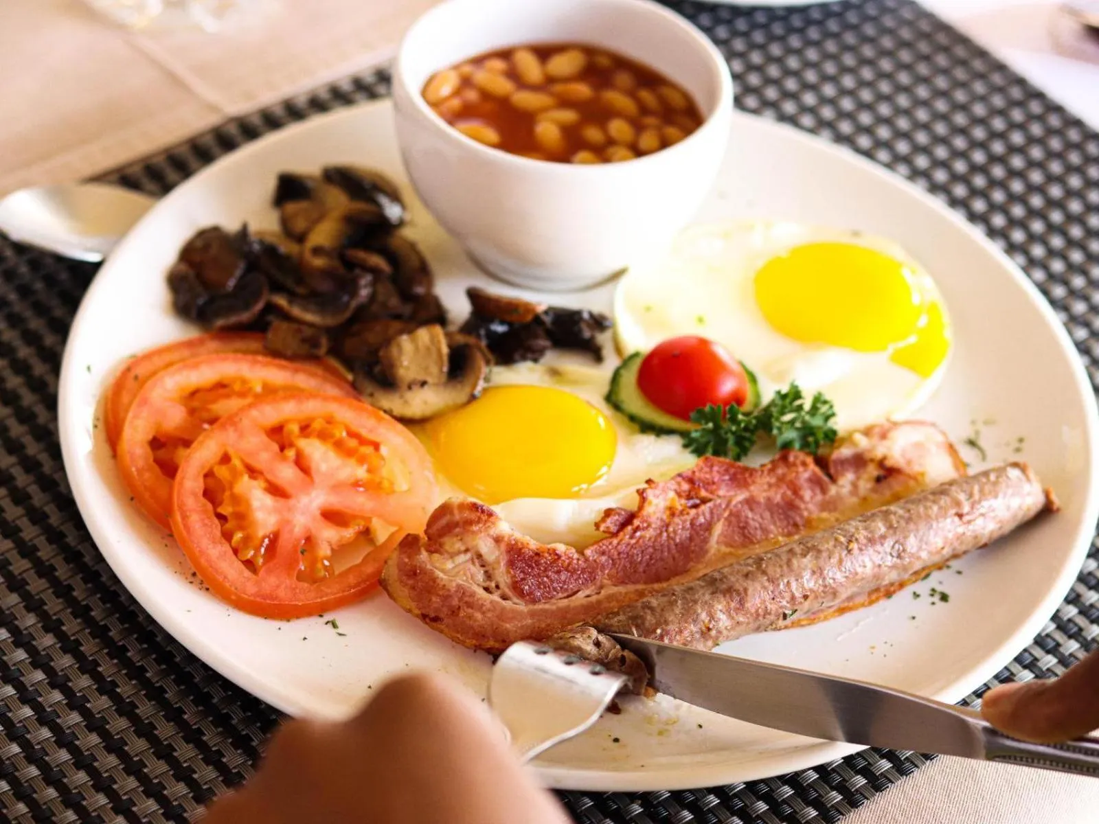 Dining area in Casa Blanca Boutique Hotel