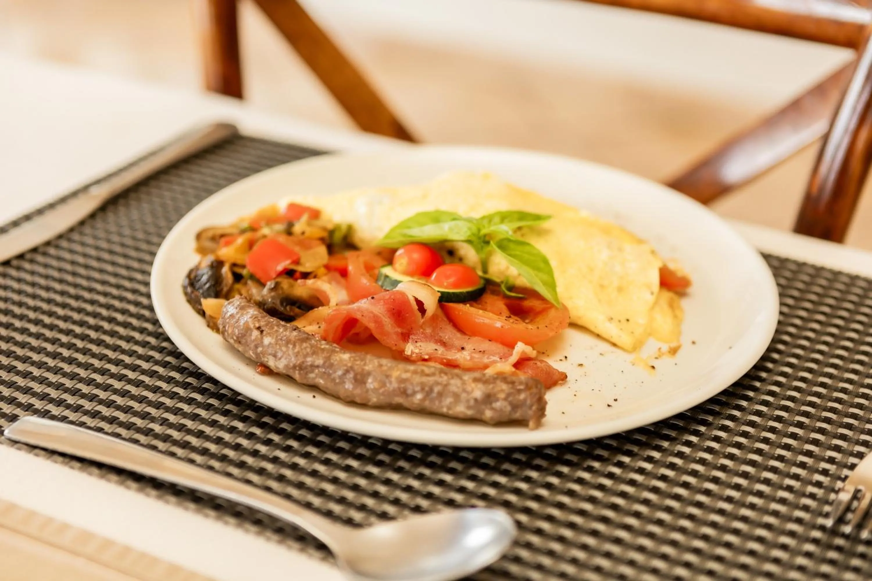 Food in Casa Blanca Boutique Hotel Pension