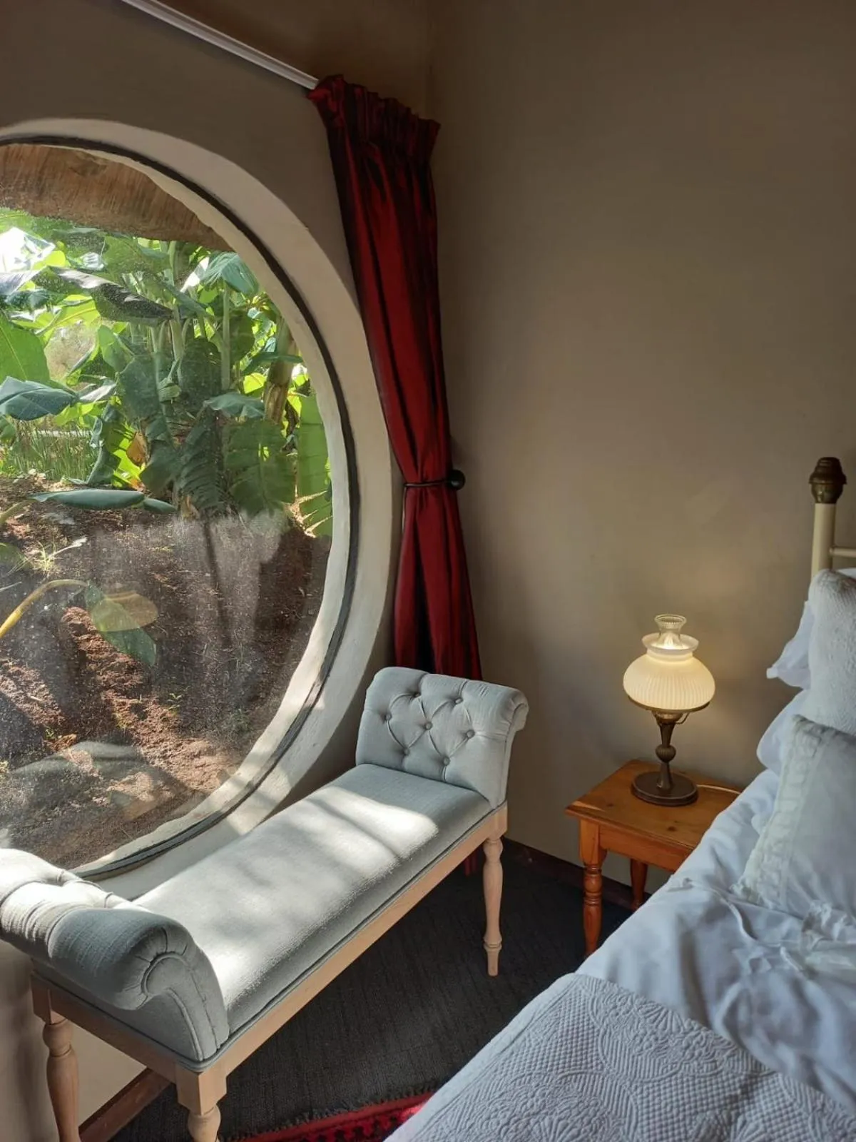 Garden view, Bed in Ascot Bush Lodge