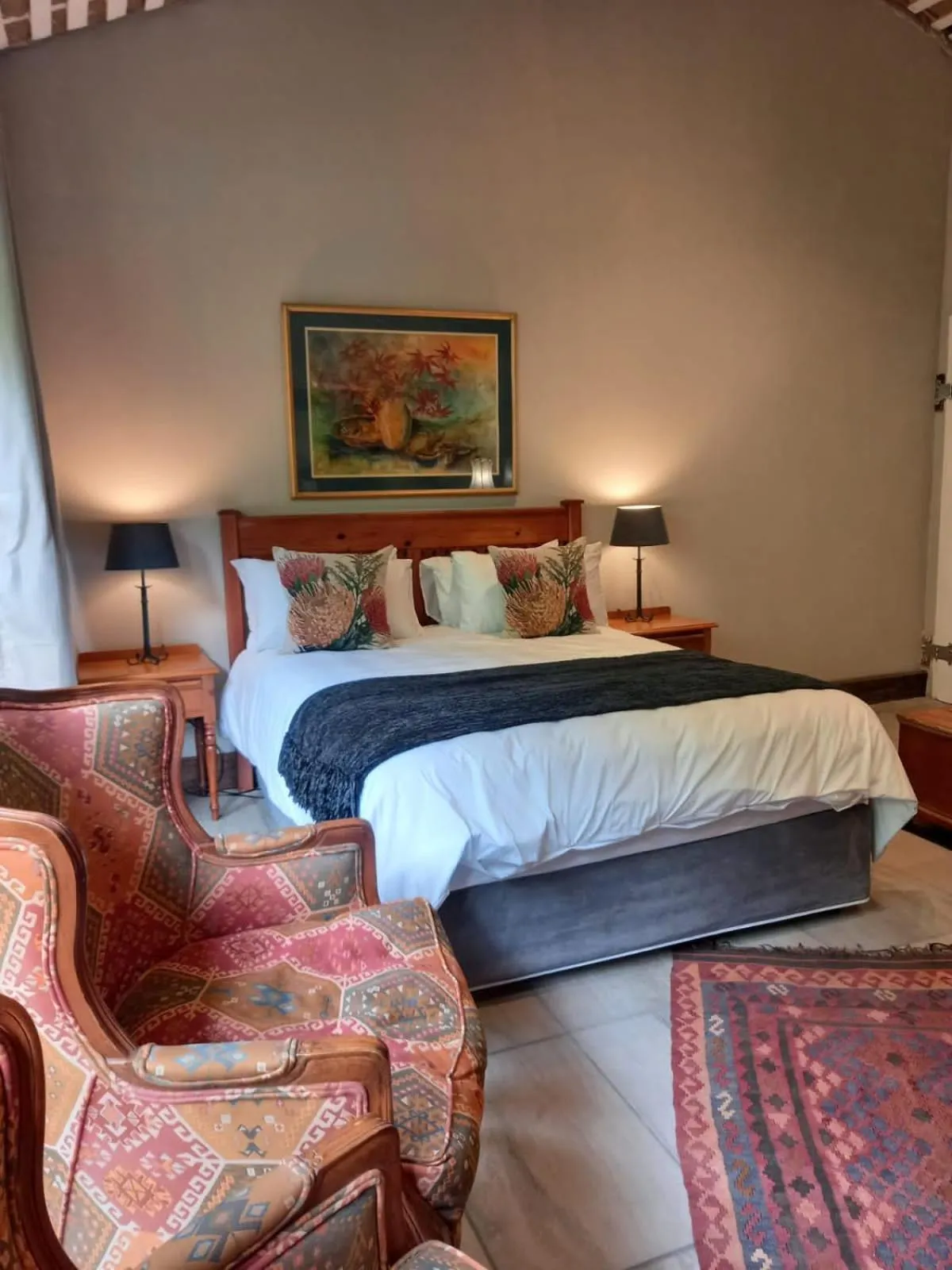 Bed in Ascot Bush Lodge