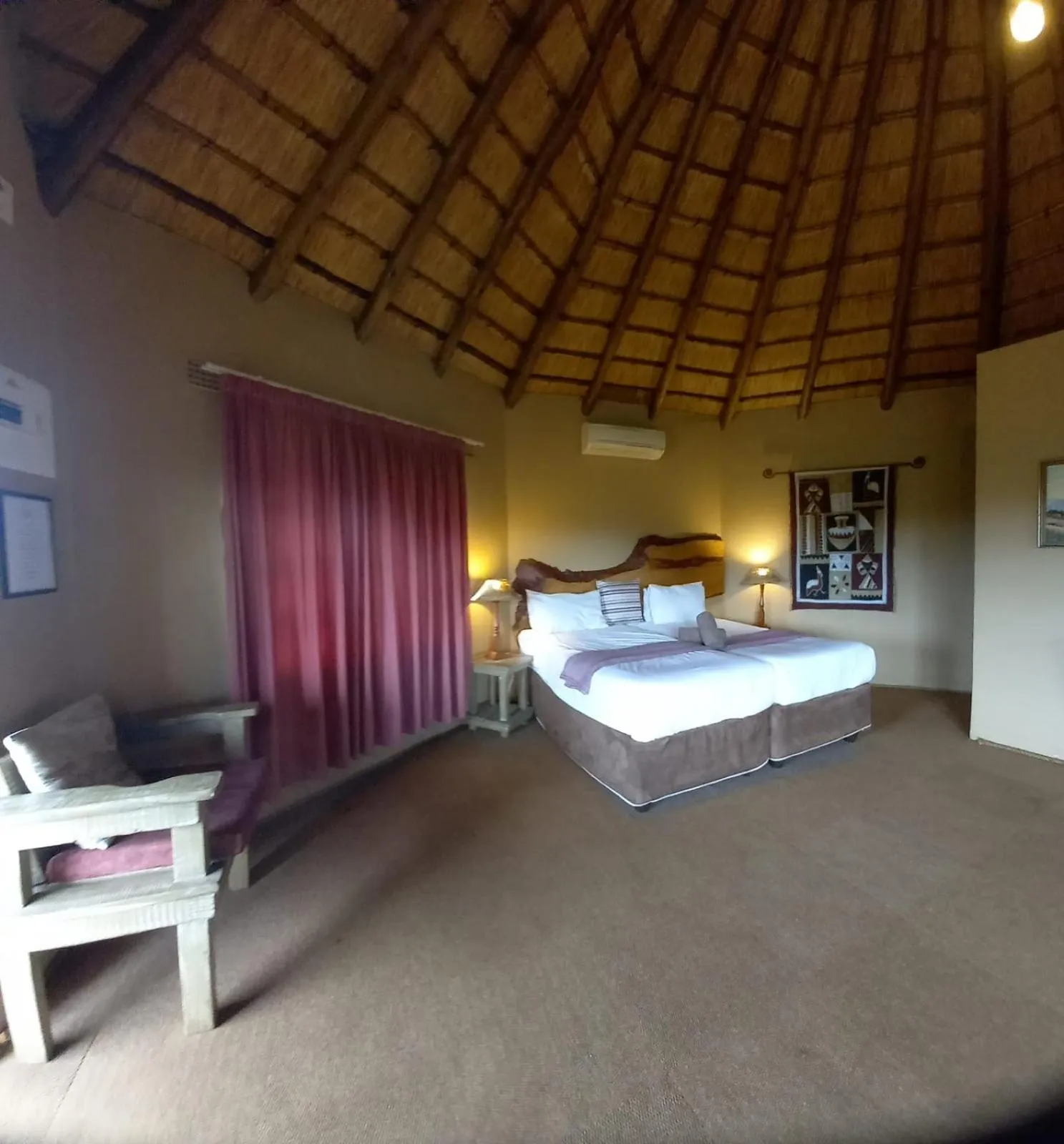 Bed in Ascot Bush Lodge