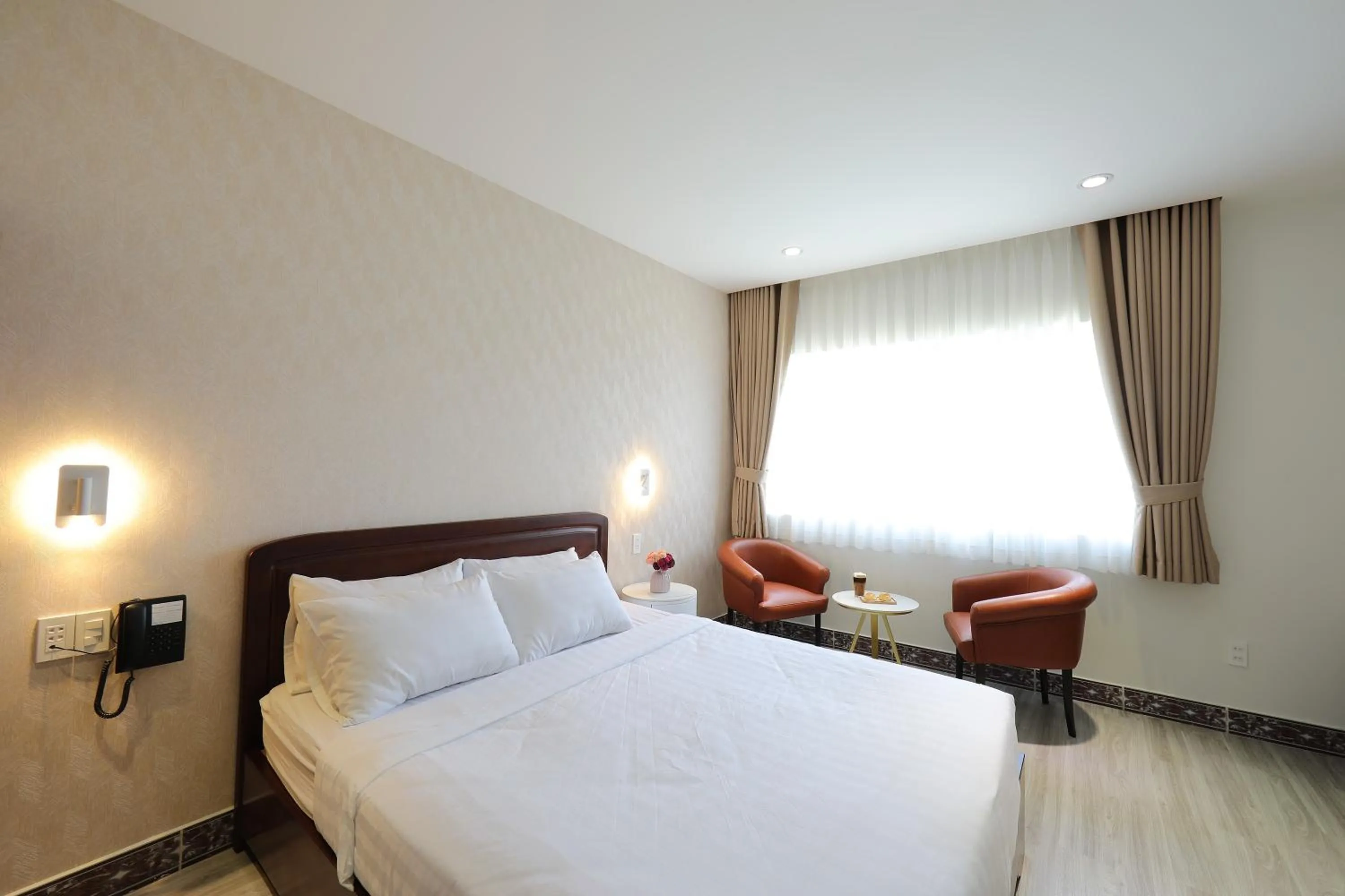 Bedroom, Bed in Lanura Saigon Boutique Hotel