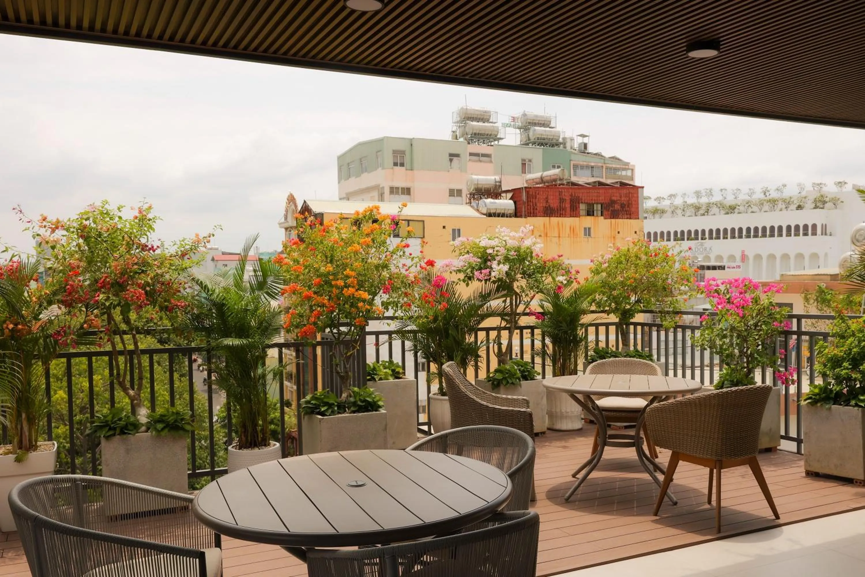 Seating area in Lanura Saigon Boutique Hotel