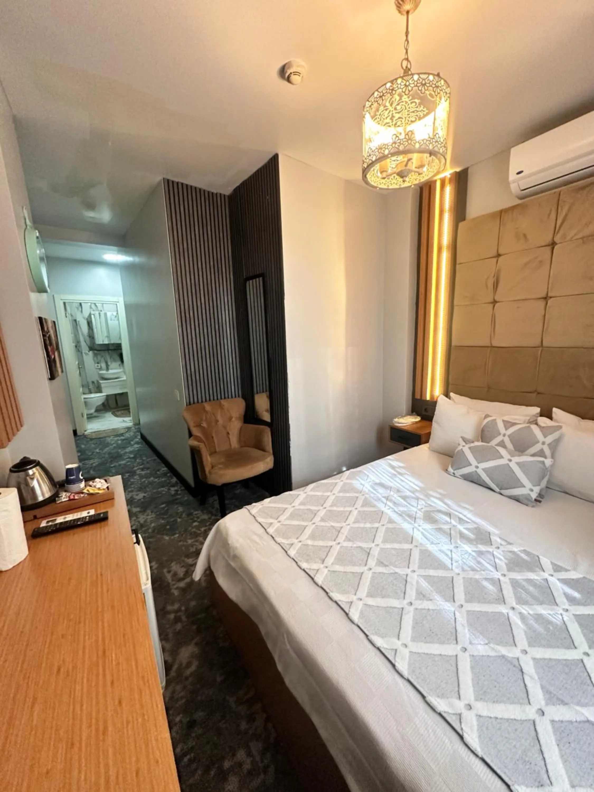 Bed in Taksim Cetinkaya Suite