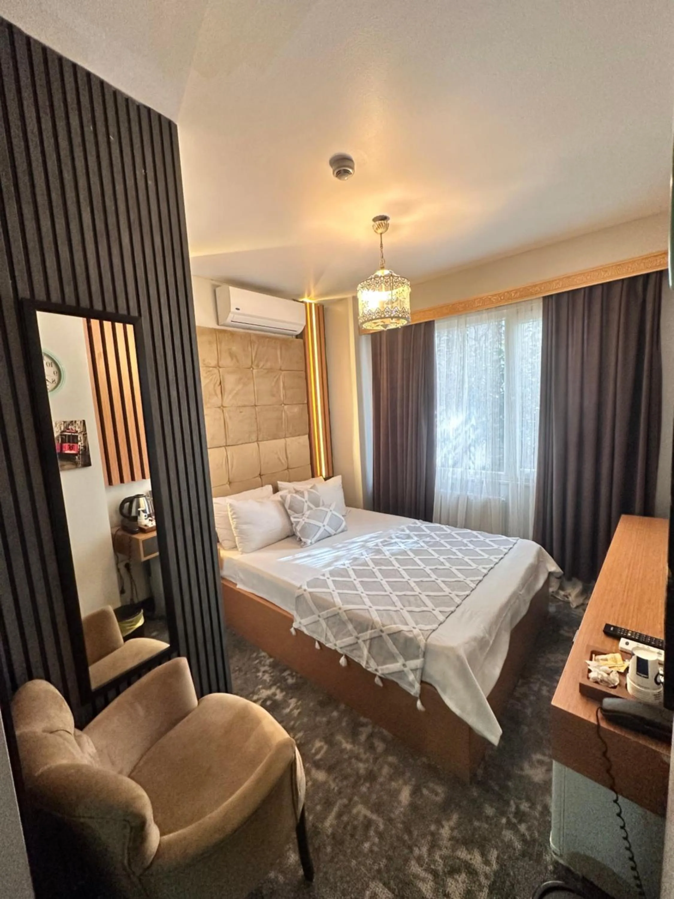 Bed in Taksim Cetinkaya Suite