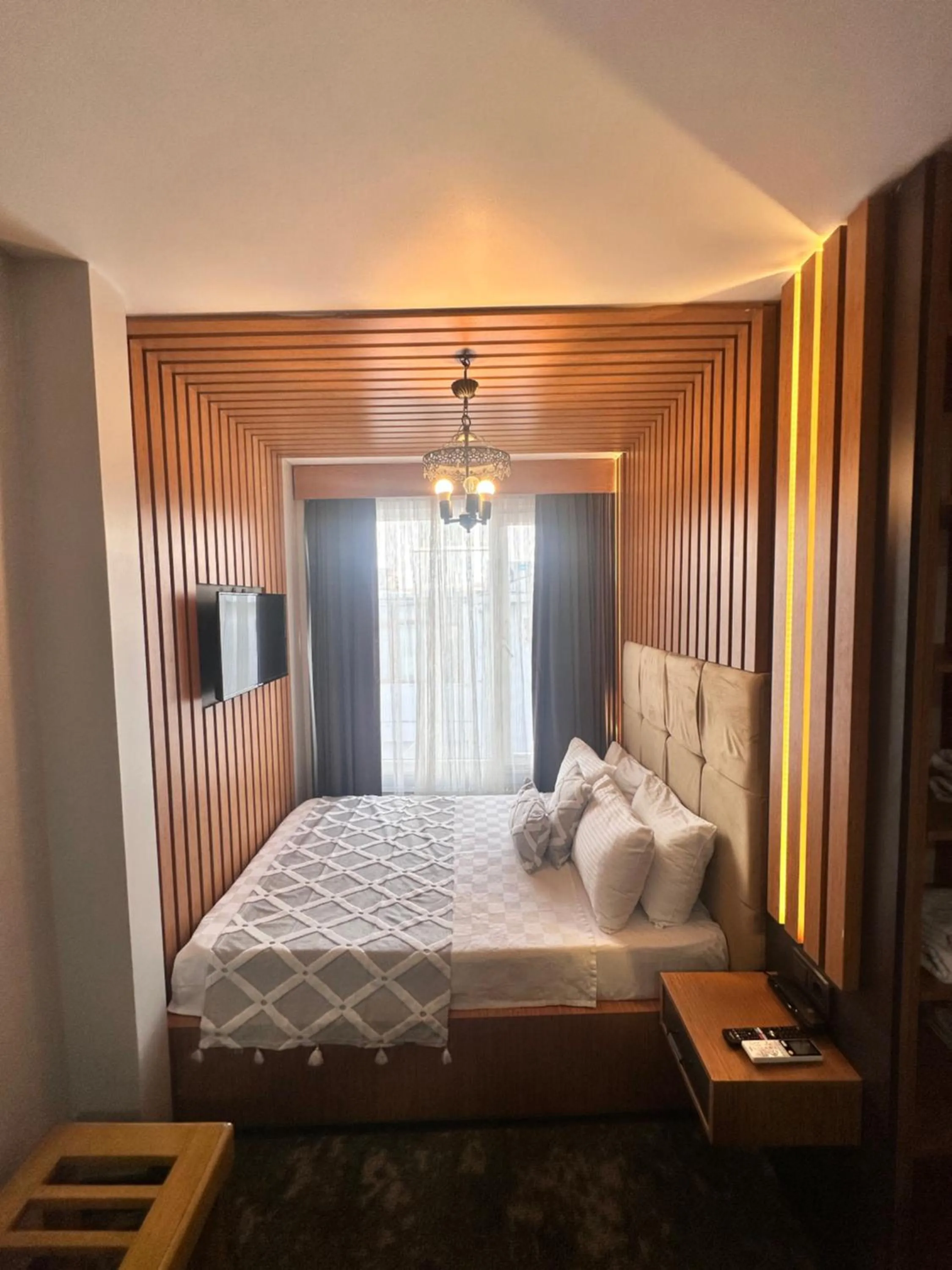 Bed in Taksim Cetinkaya Suite