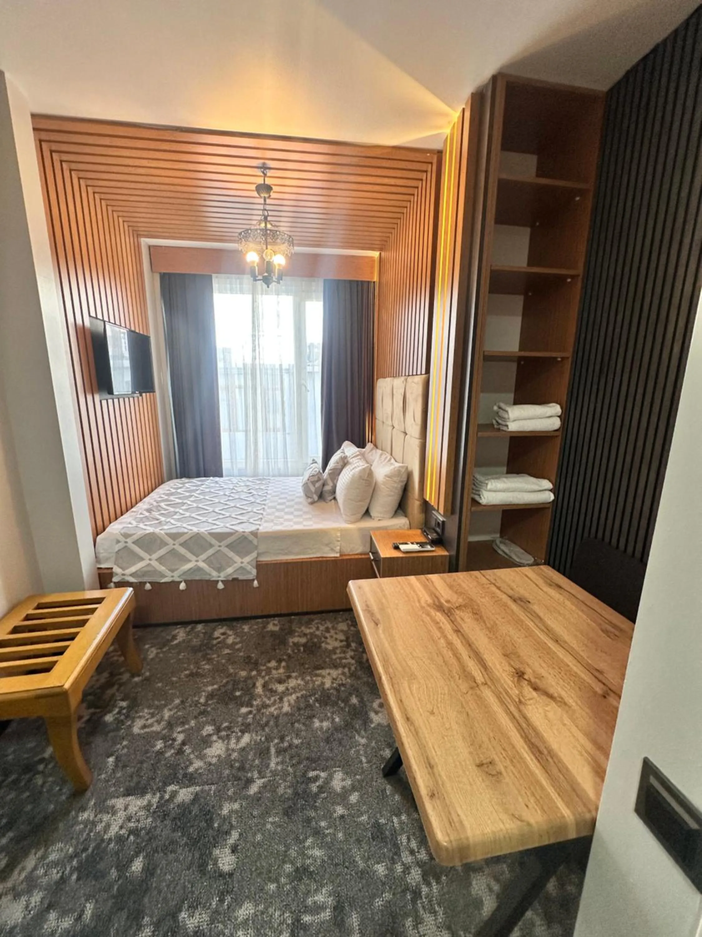 Bed in Taksim Cetinkaya Suite