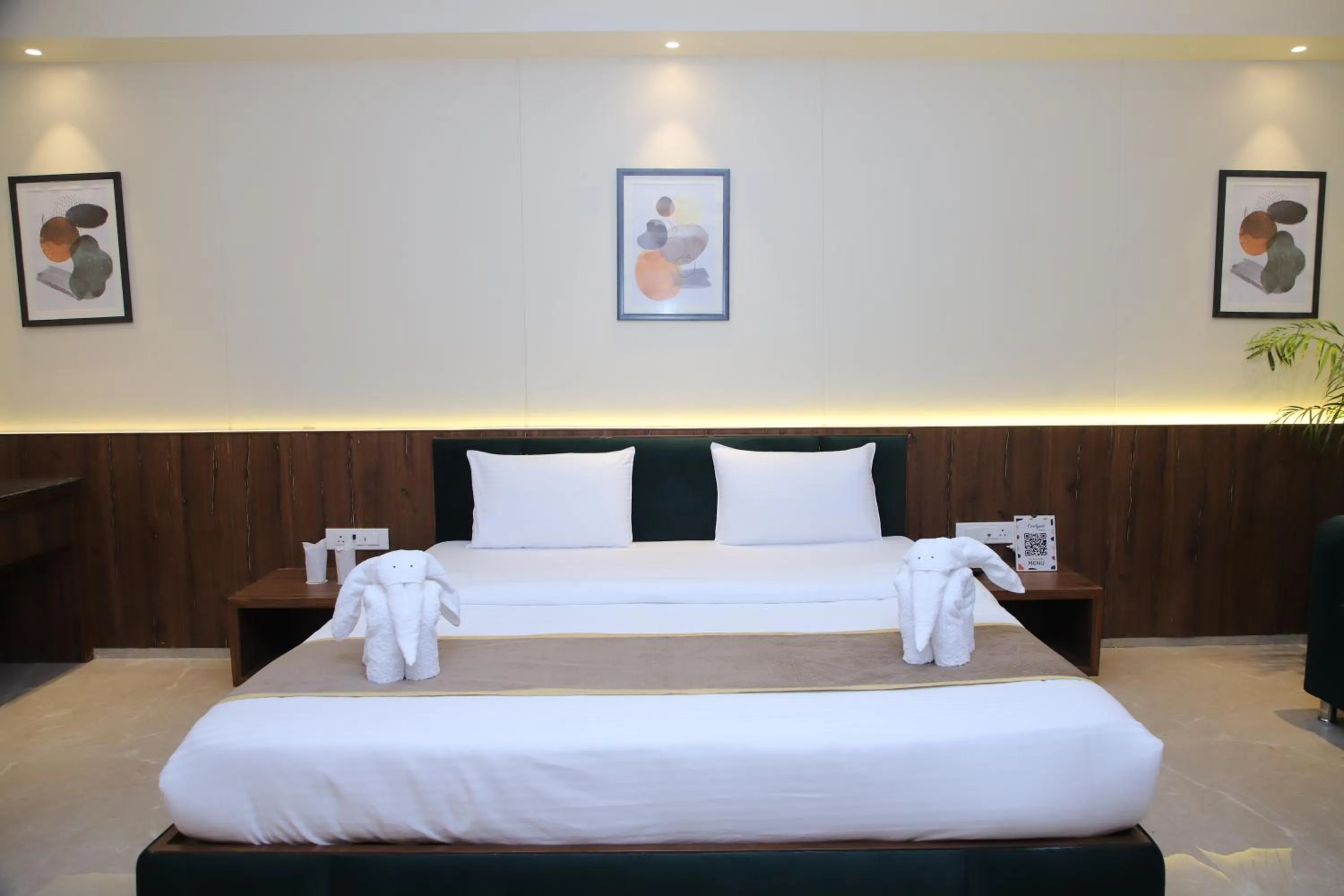 Bedroom in Pink Villa Boutique Hotel