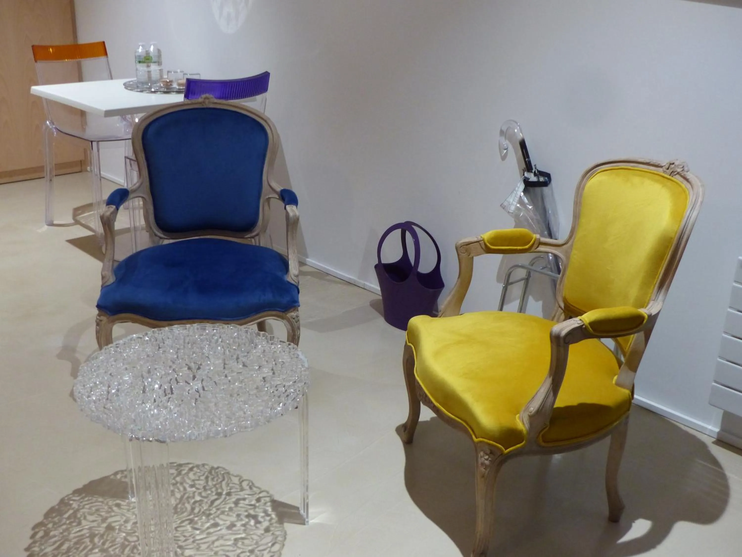 Seating area in Les Chambres d'hôtes de Kérasquer