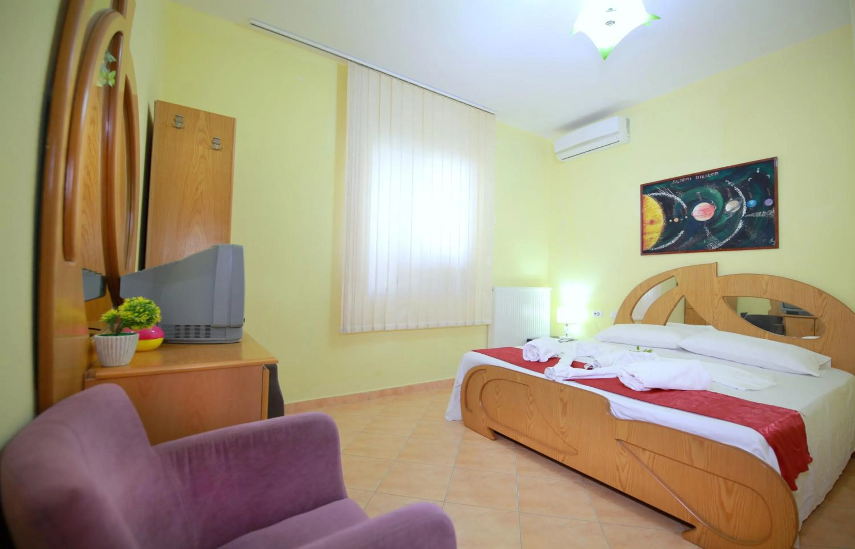 Seating area, Bed in My Home Guest House