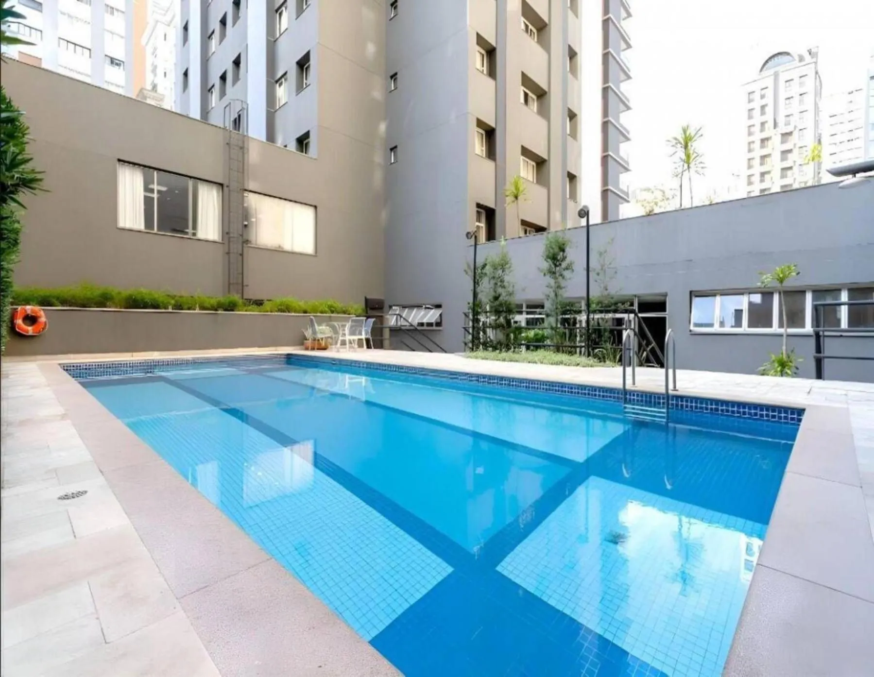 Swimming pool in Get a Flat 1303 - Aconchegante - Jardins
