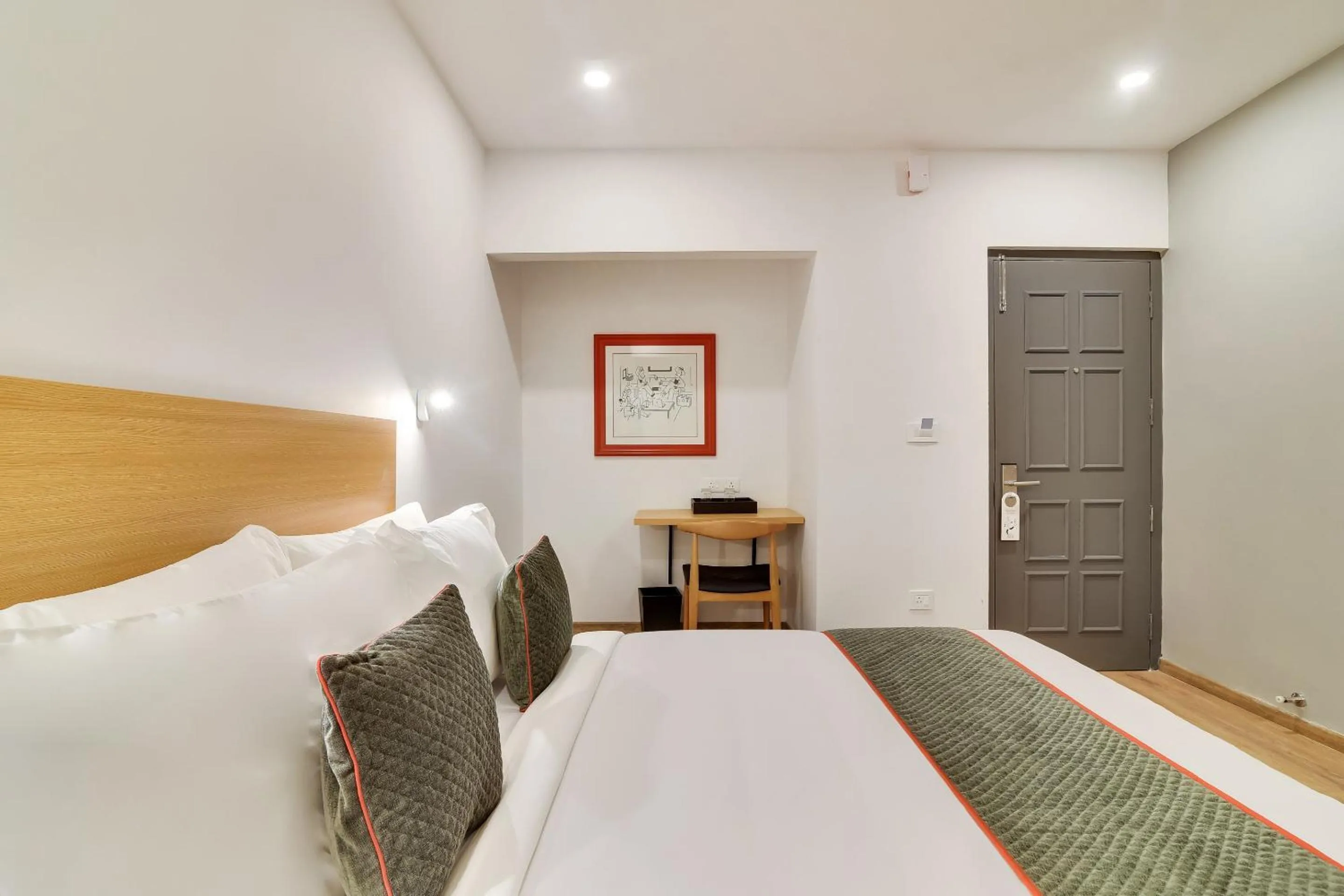 Bedroom, Bed in Townhouse Perfect Stay Near Kauvery Hospital