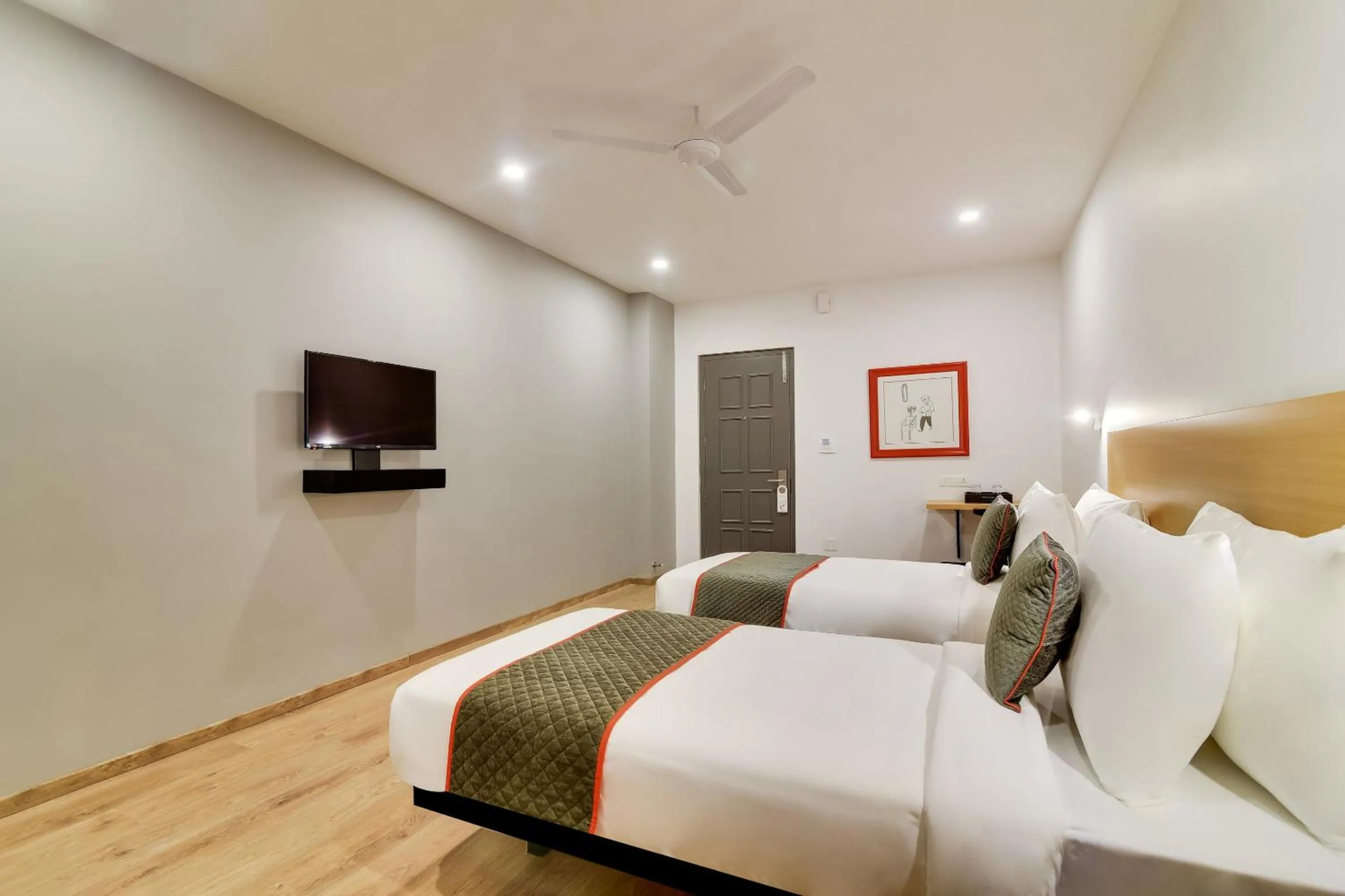 Bedroom, Bed in Townhouse Perfect Stay Near Kauvery Hospital