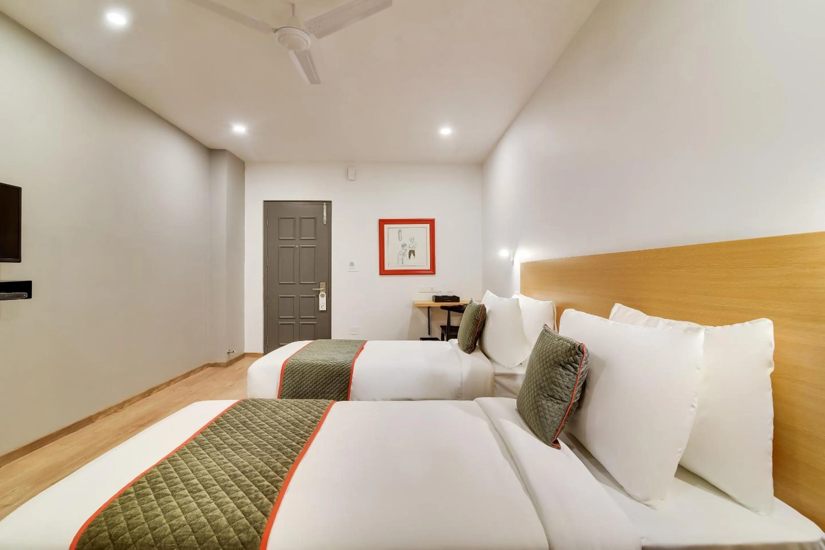 Bedroom, Bed in Townhouse Perfect Stay Near Kauvery Hospital