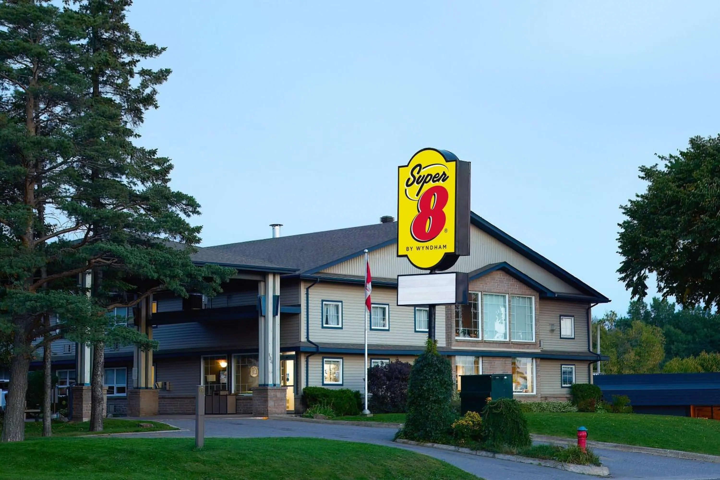 Property building in Super 8 by Wyndham Sault Ste Marie On