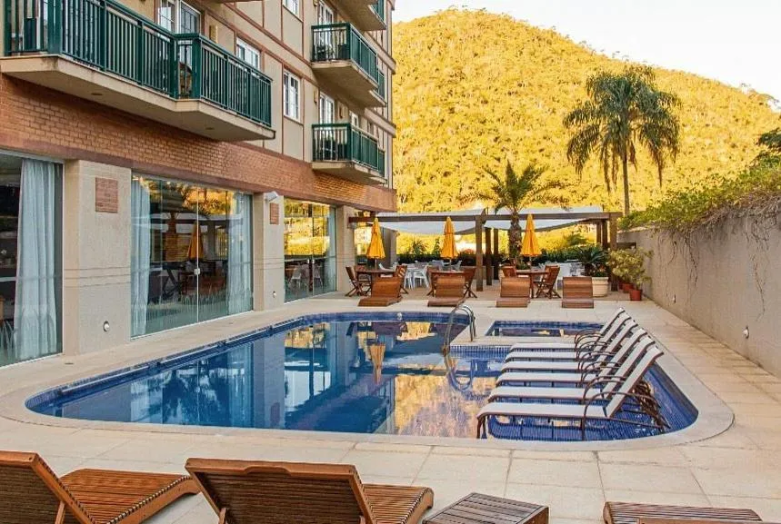 Pool view in Itaipava RJ Granja Brasil Resort