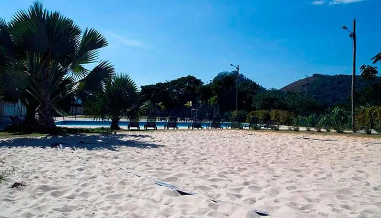 Tennis court in Itaipava RJ Granja Brasil Resort