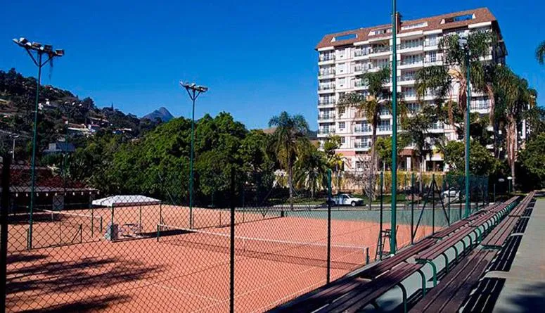 Tennis court in Itaipava RJ Granja Brasil Resort