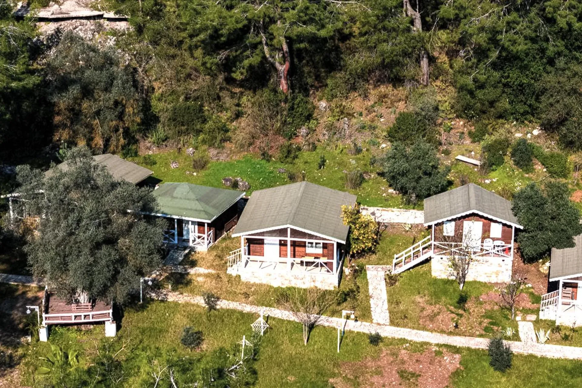 Property building in Angels Garden Hotel
