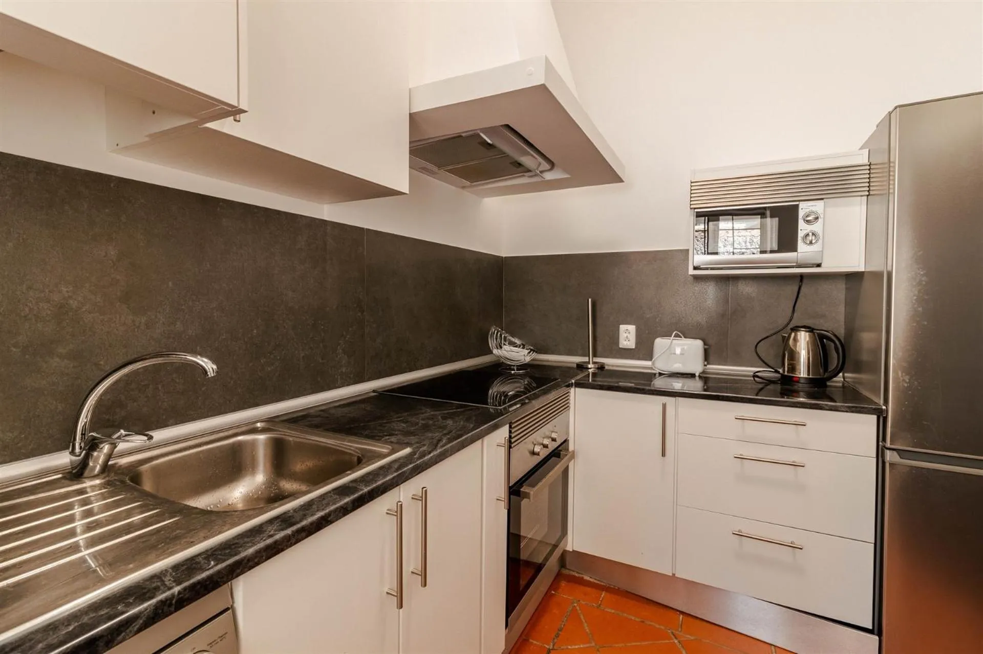 Kitchen or kitchenette in Lagos Appartement Resort