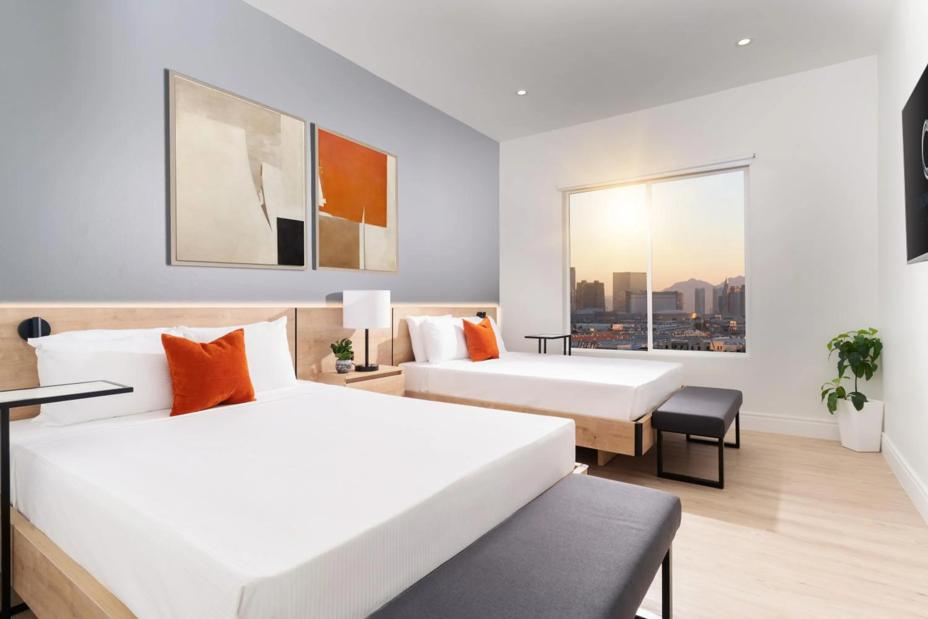 Bedroom, Bed in Otonomus Hotel Las Vegas