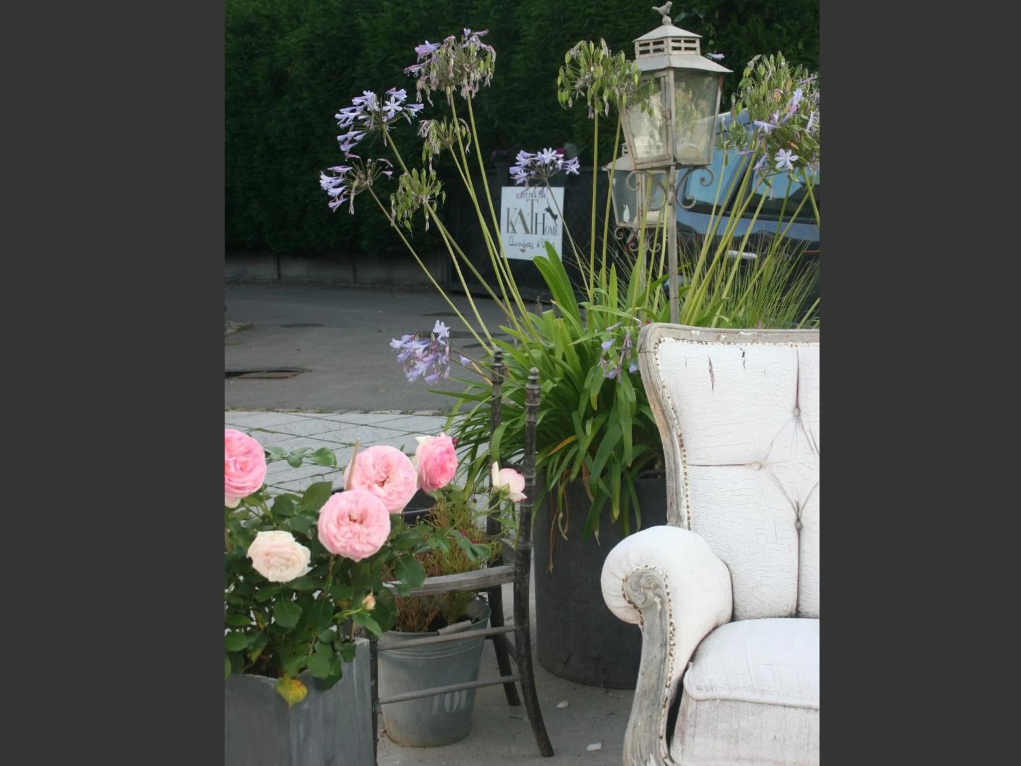 Patio in Guesthouse Kathome