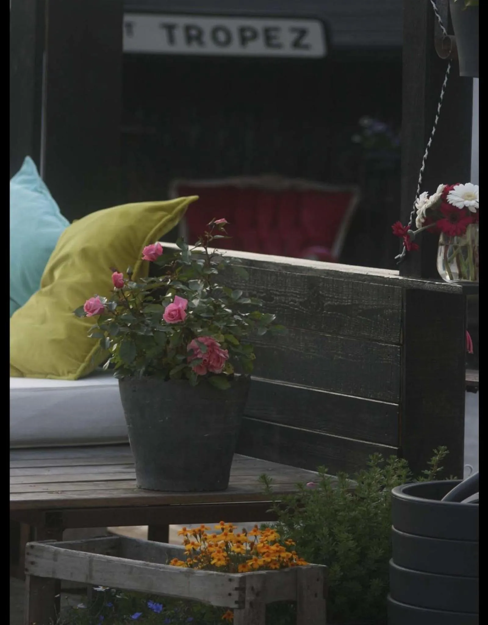 Patio in Guesthouse Kathome