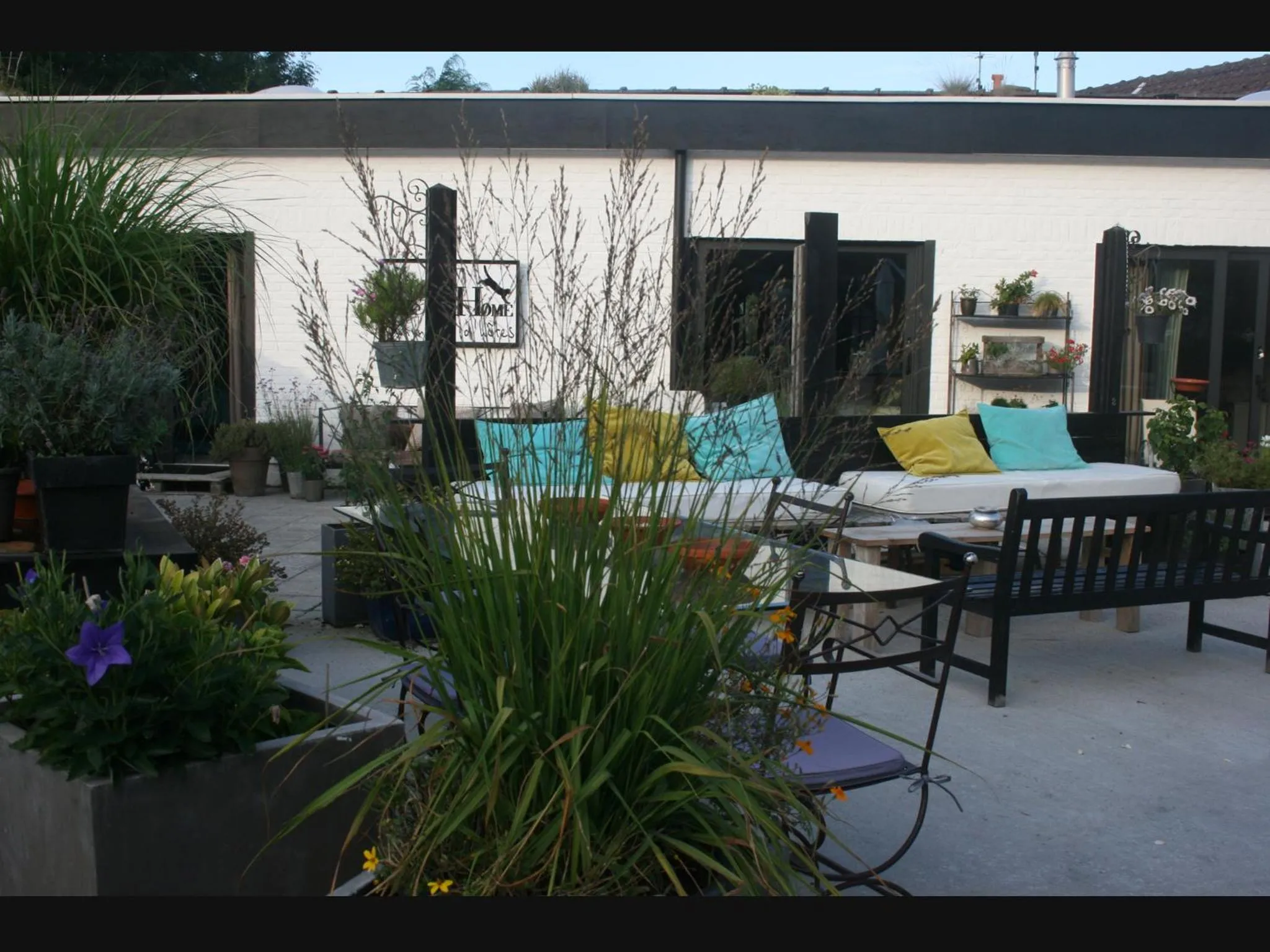 Patio in Guesthouse Kathome