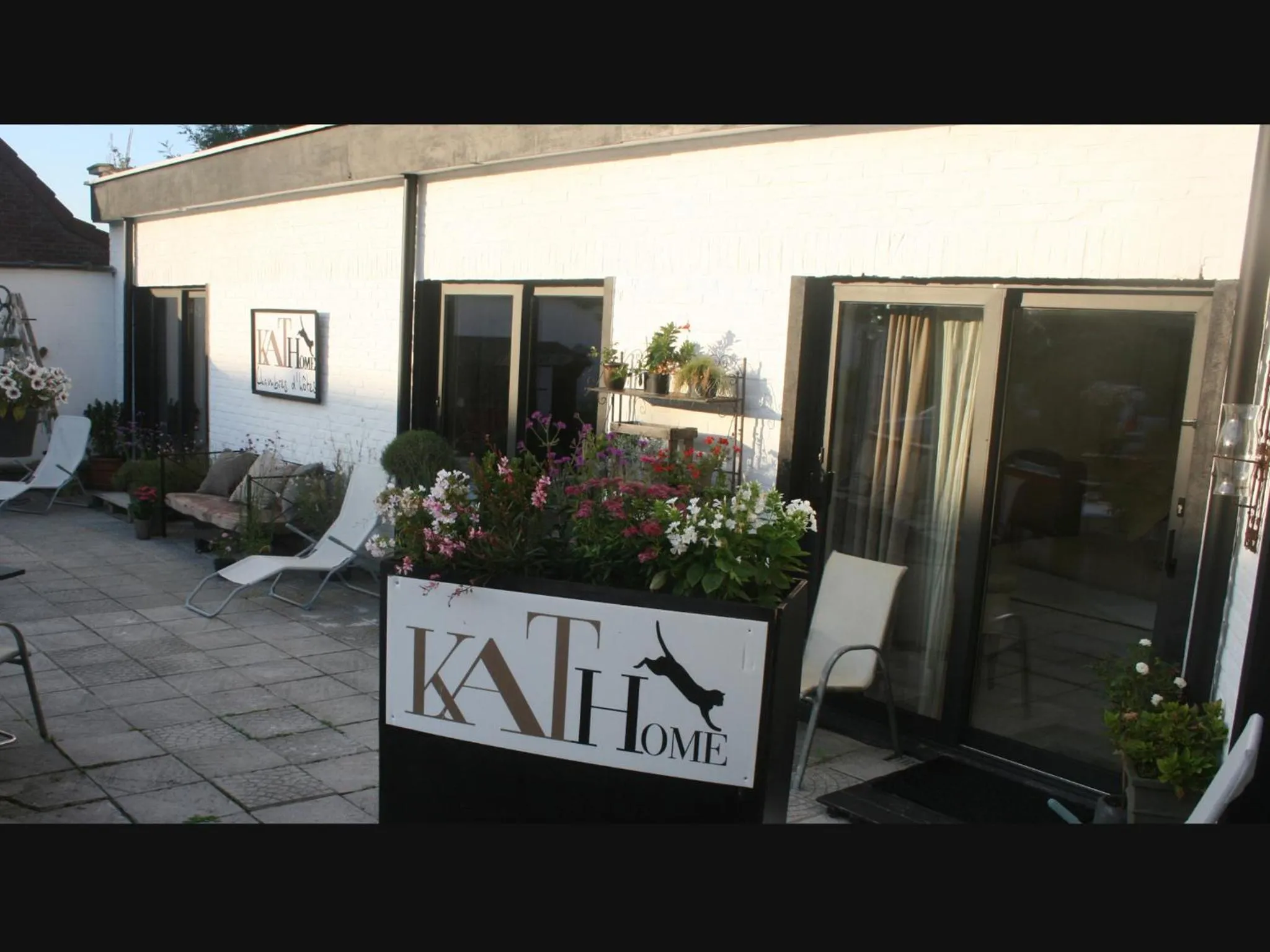 Patio in Guesthouse Kathome