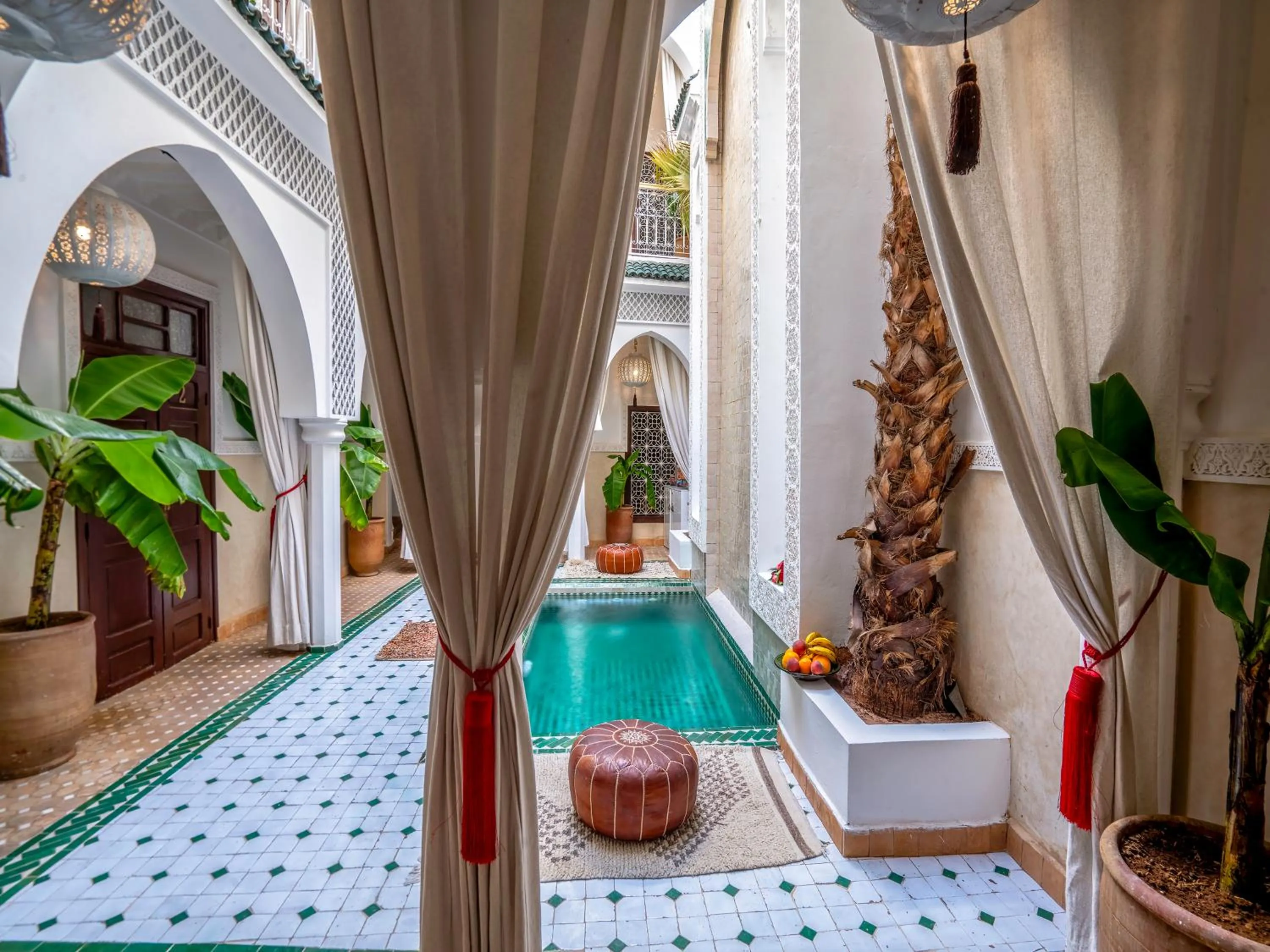 Swimming pool in Riad Tzizwit Boutique Hotel & SPA