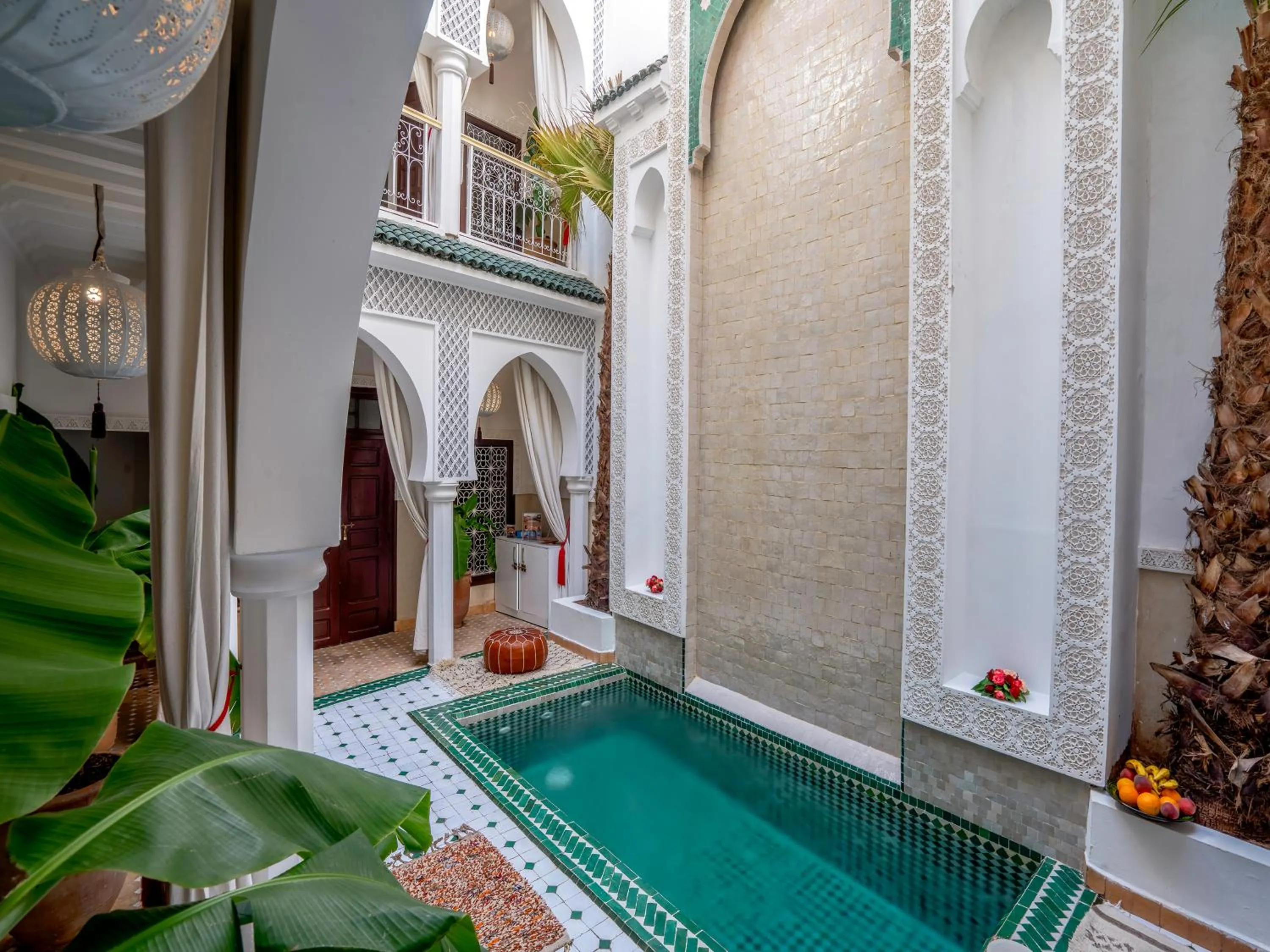Swimming pool in Riad Tzizwit Boutique Hotel & SPA