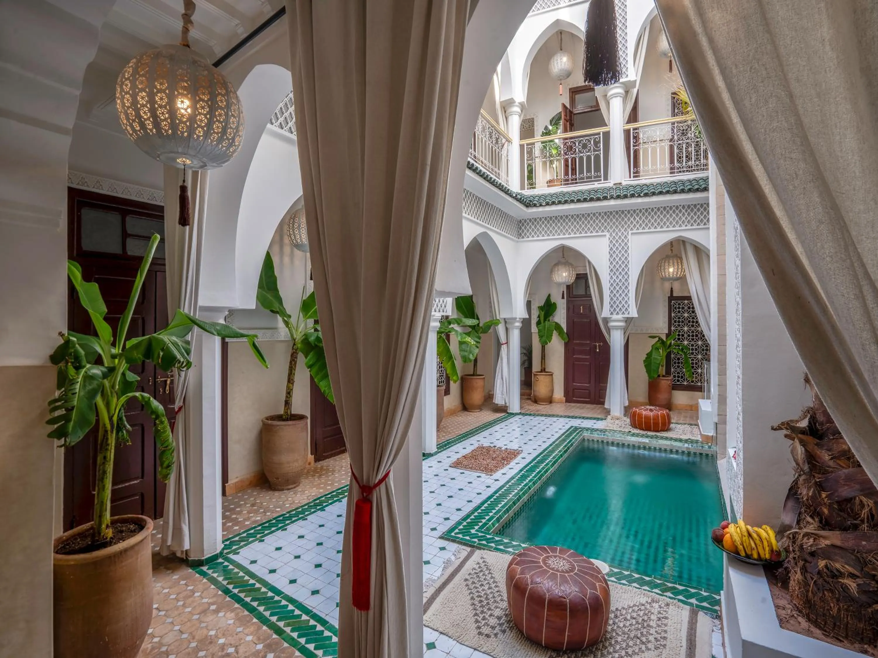 Swimming pool in Riad Tzizwit Boutique Hotel & SPA