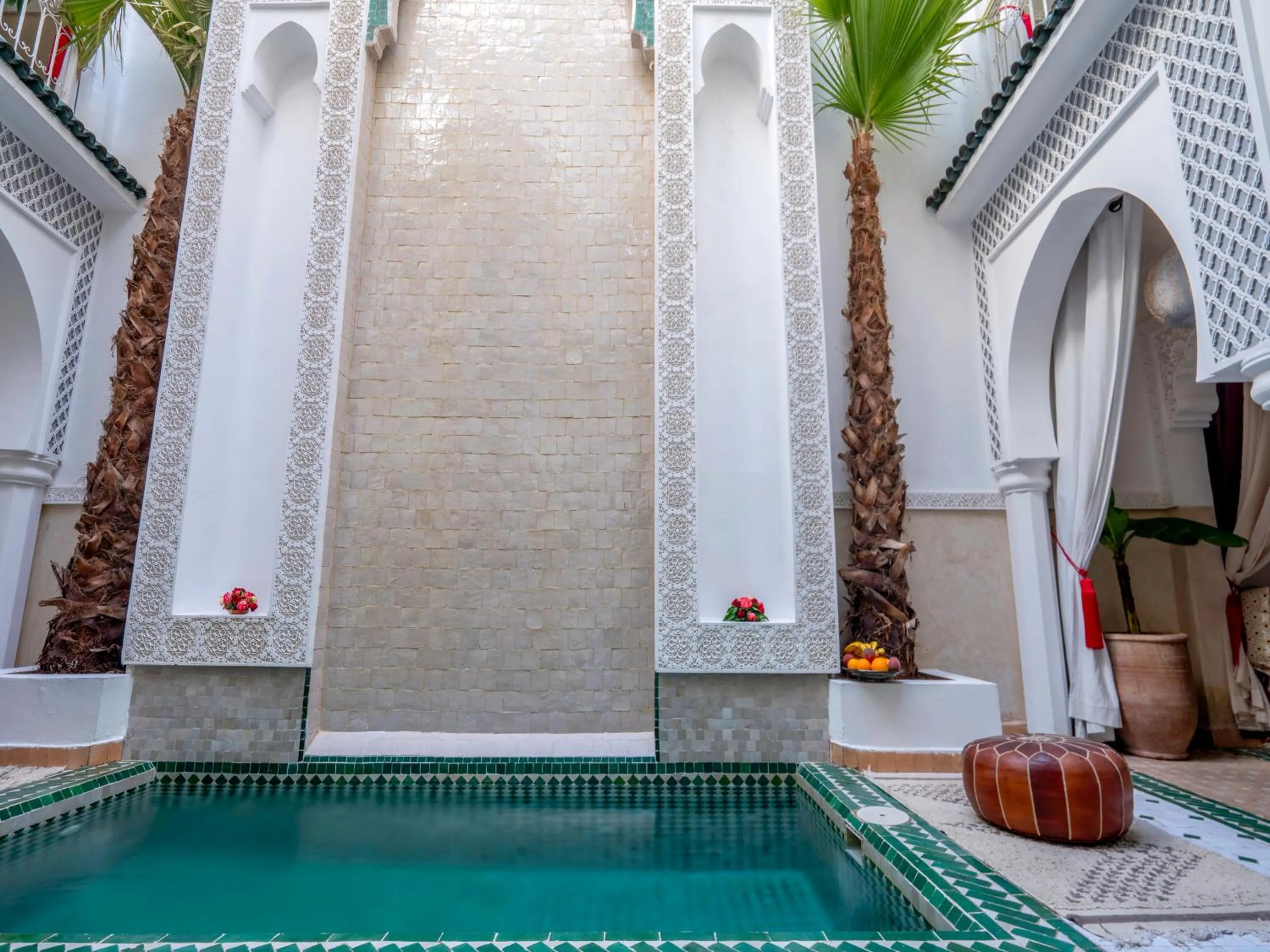 Swimming pool in Riad Tzizwit Boutique Hotel & SPA