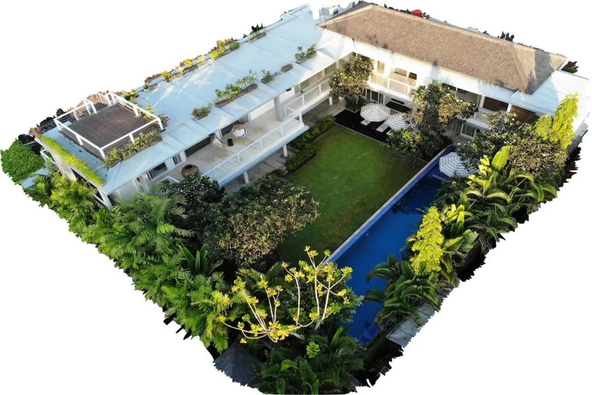 Bird's eye view in CassaMia Bali - Spacious Luxury 5 Bedroom Villa