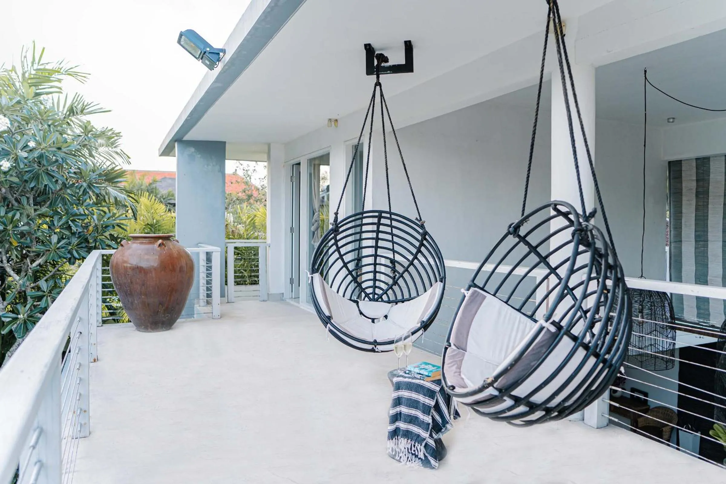 Balcony/Terrace in CassaMia Bali - Spacious Luxury 5 Bedroom Villa