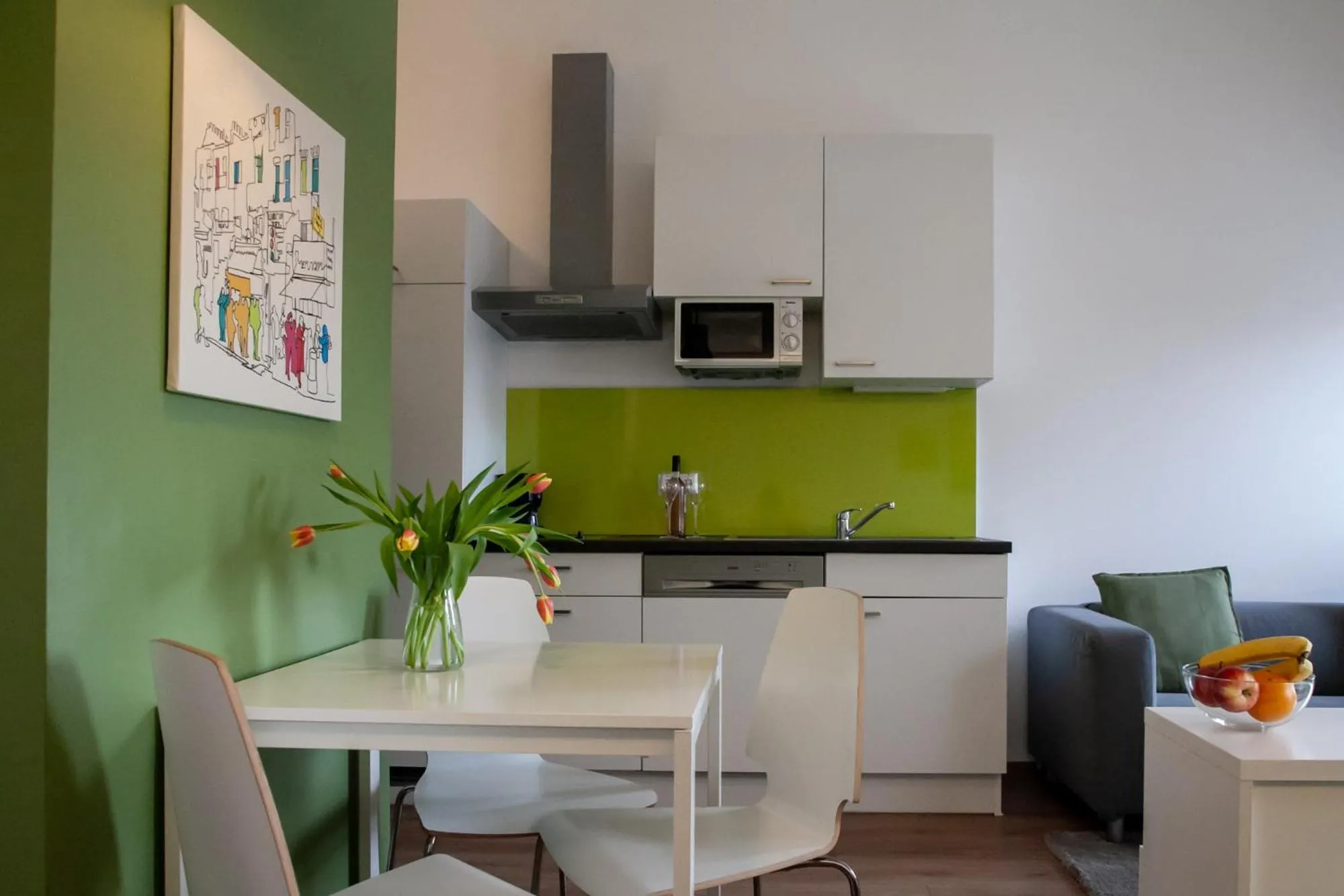 kitchen in Studiosplus