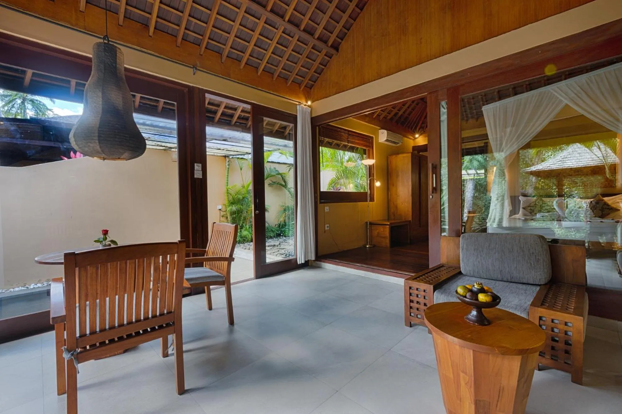 Living room in Samkhya Villas - Free 1x Floating Breakfast or Minibar