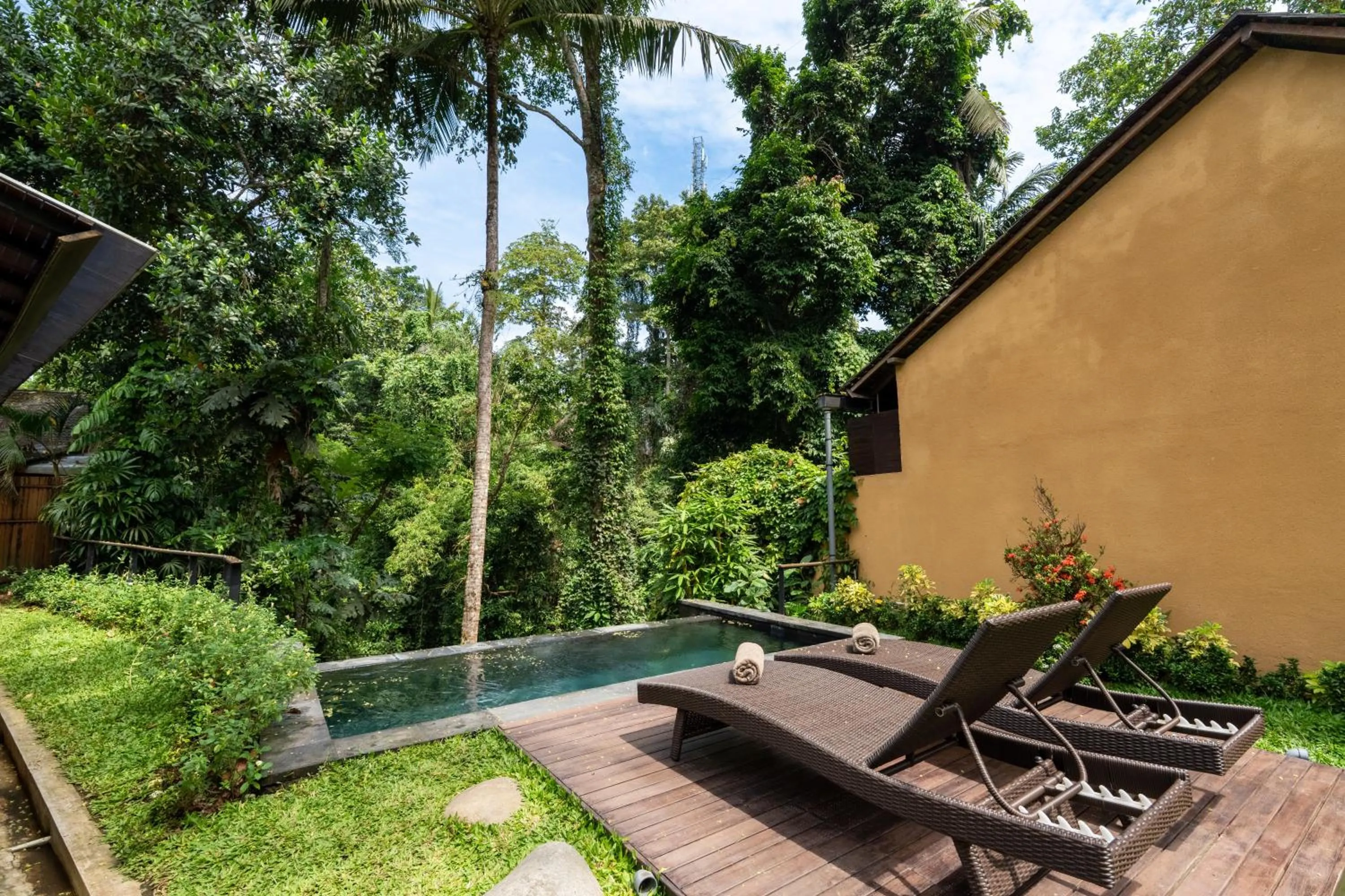 Pool view in Samkhya Villas - Free 1x Floating Breakfast or Minibar